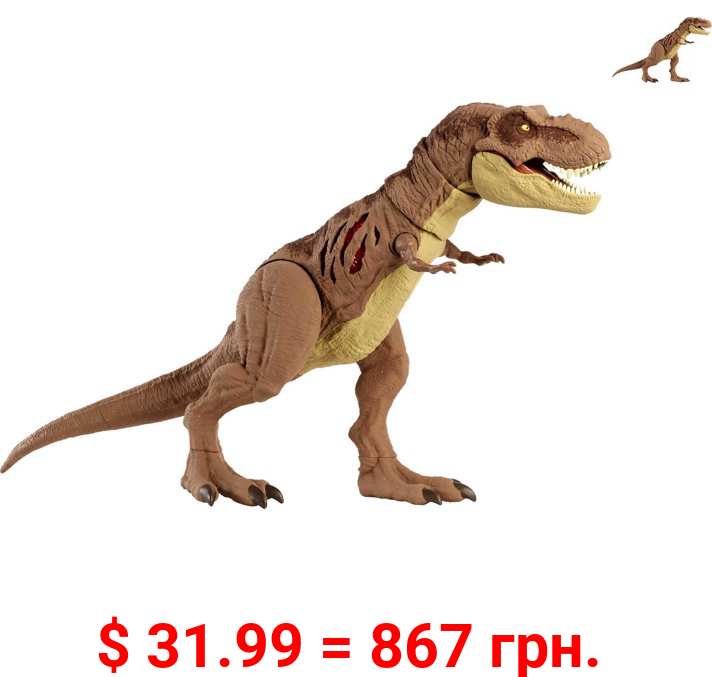 Jurassic World Extreme Damage Tyrannosaurus Rex Large Dinosaur Toy 4 Years & Older