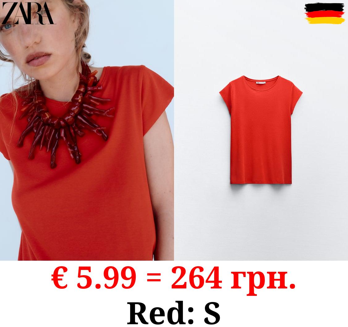 SHORT SLEEVE COTTON T-SHIRT