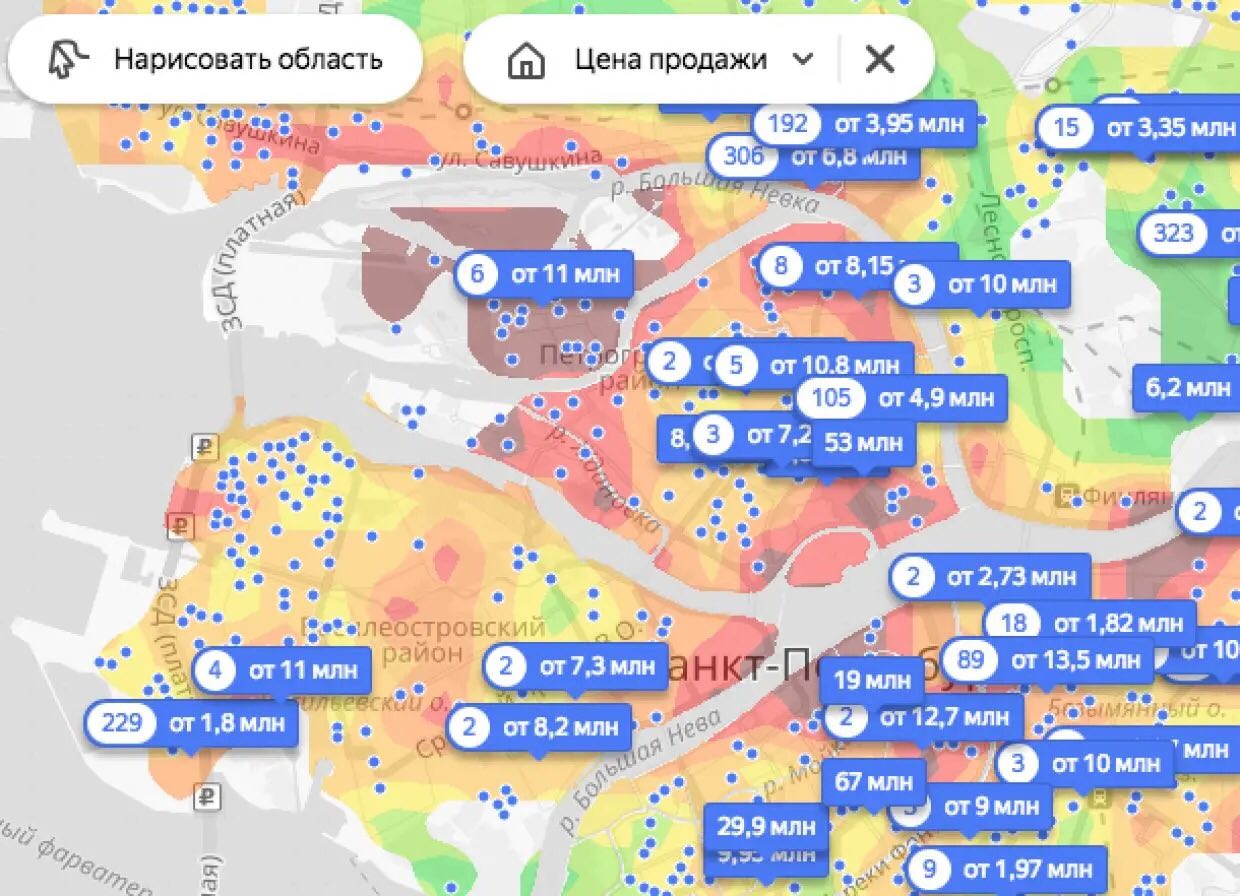 районы в санкт петербурге