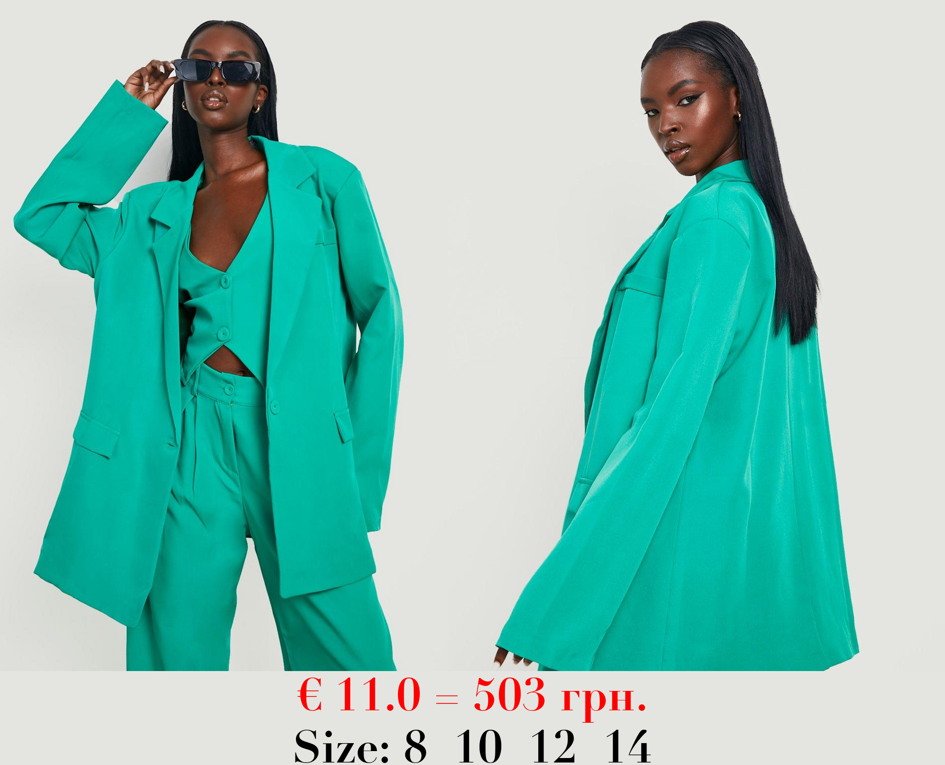 Tailored Boyfriend Blazer