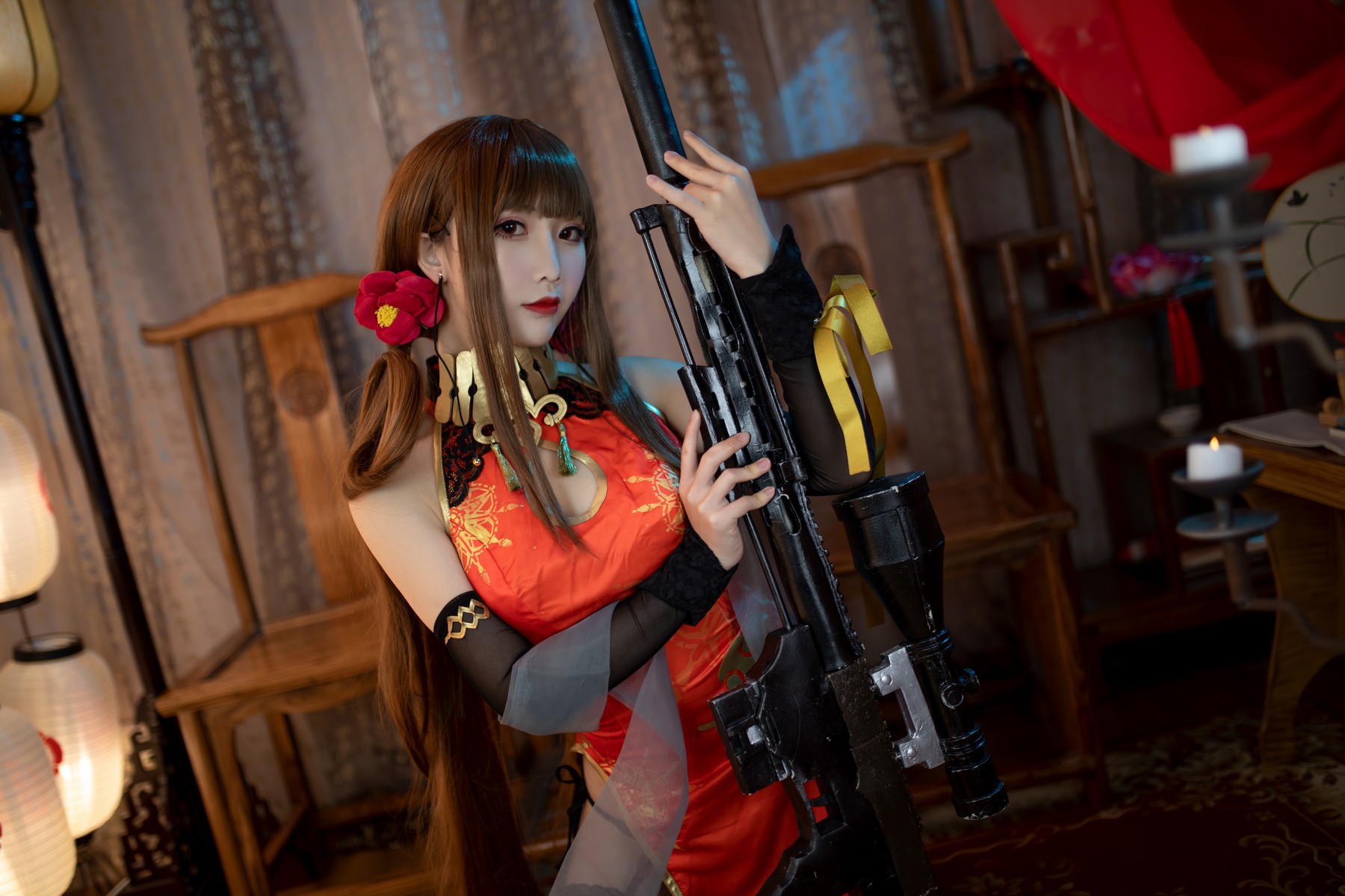 Cosplay 面饼仙儿 DSR50 红牡丹 21