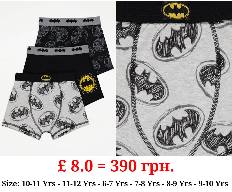 DC Comics Batman Trunks 3 Pack