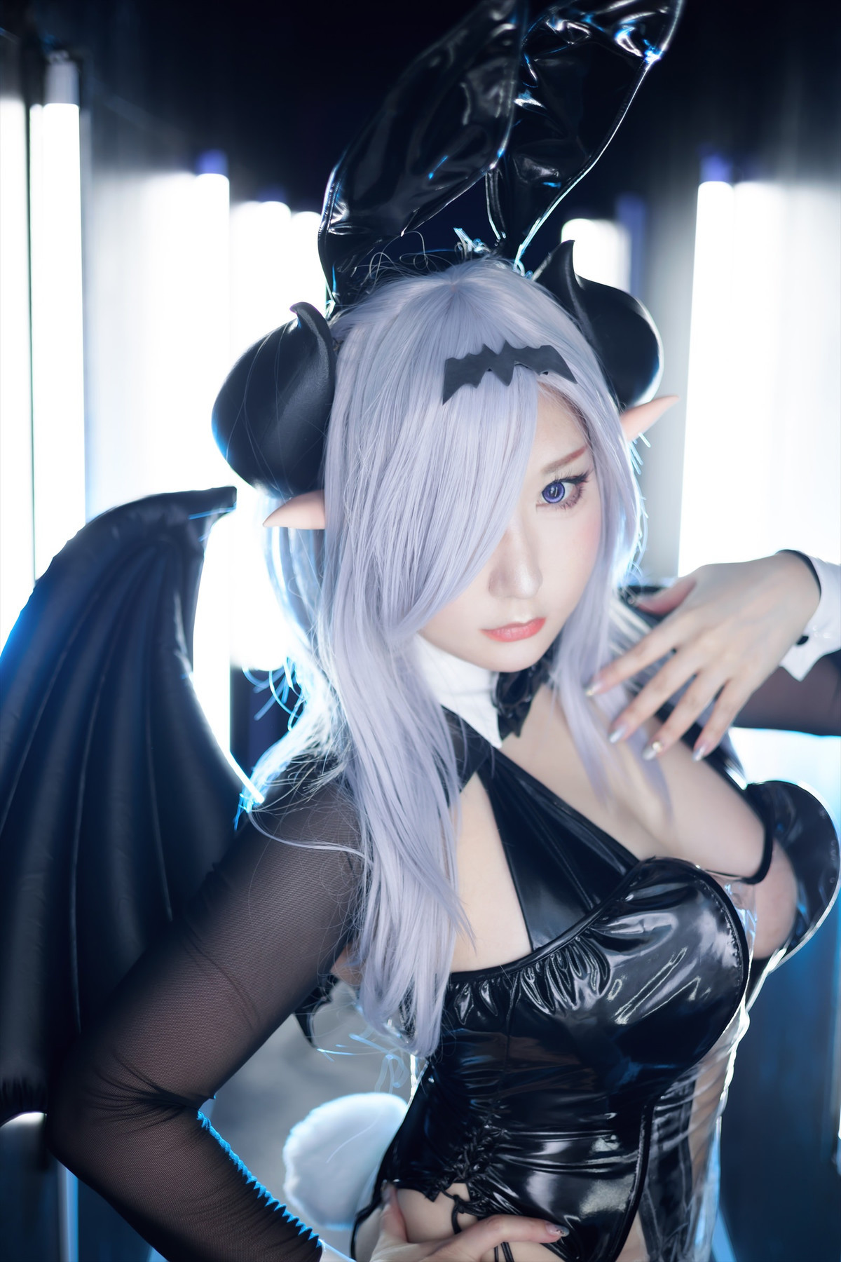 Cosplay SAKUサク See-through Bunny Succubus Set.02 9