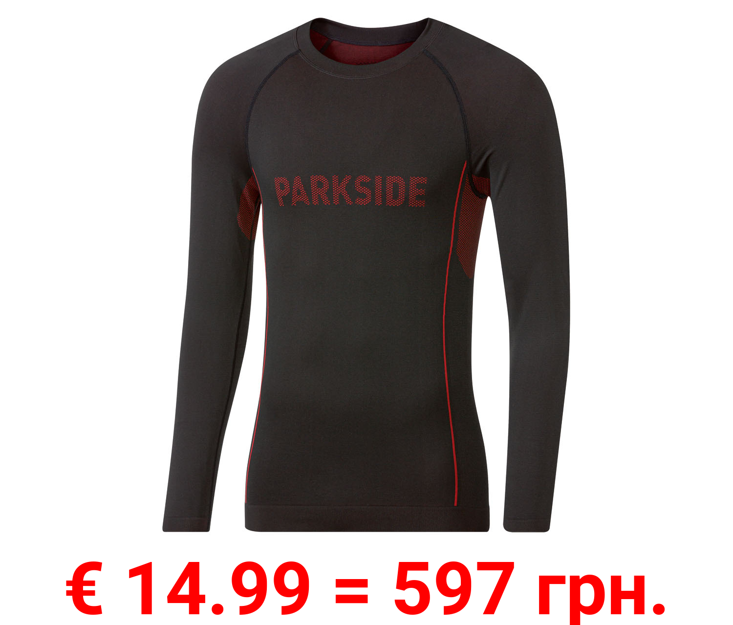 PARKSIDE® Herren Seamless-Funktionsunterhemd mit Belüftungszonen