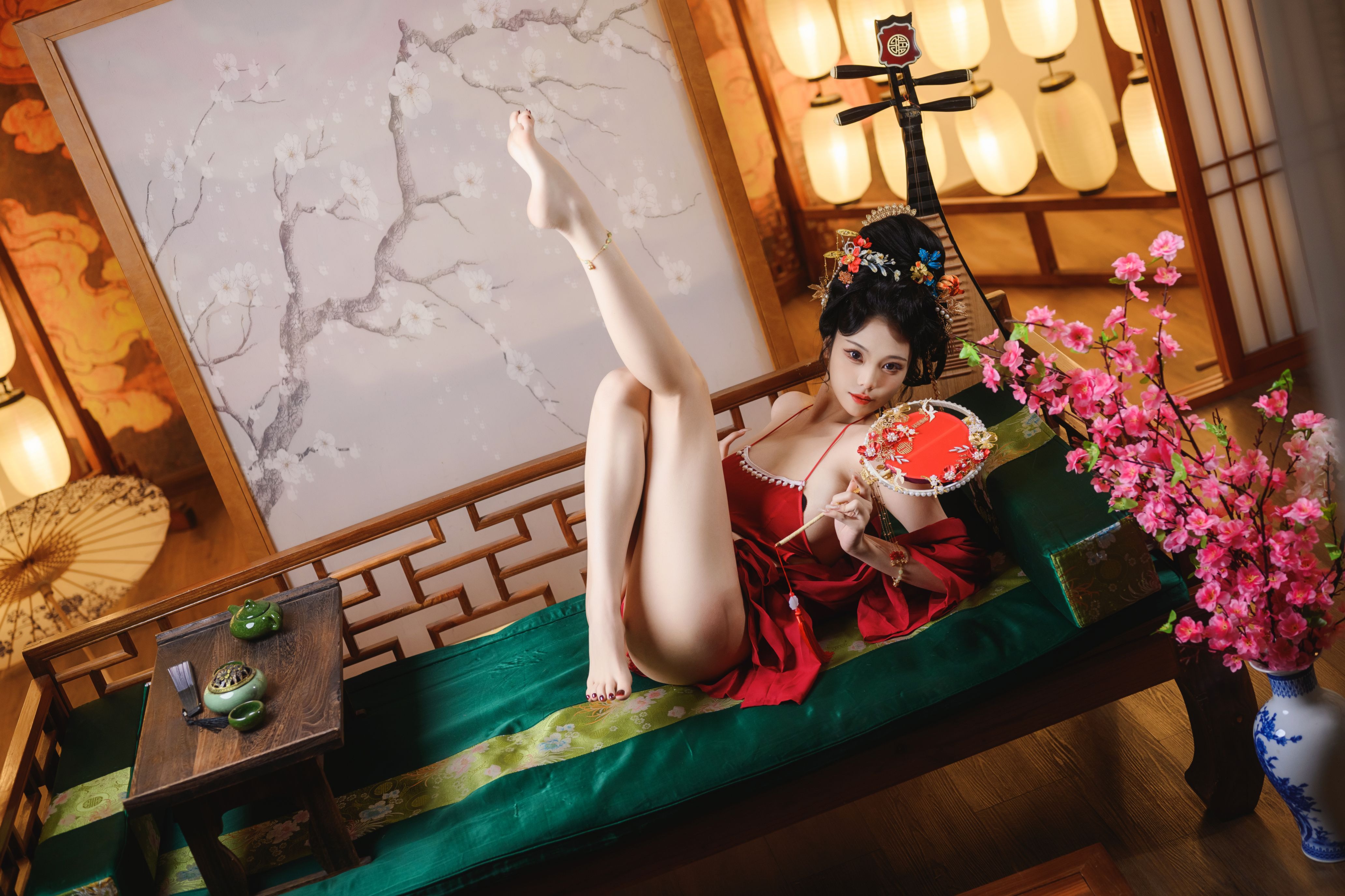 蜜汁猫裘 唐宫夜宴[61P+1V] 3