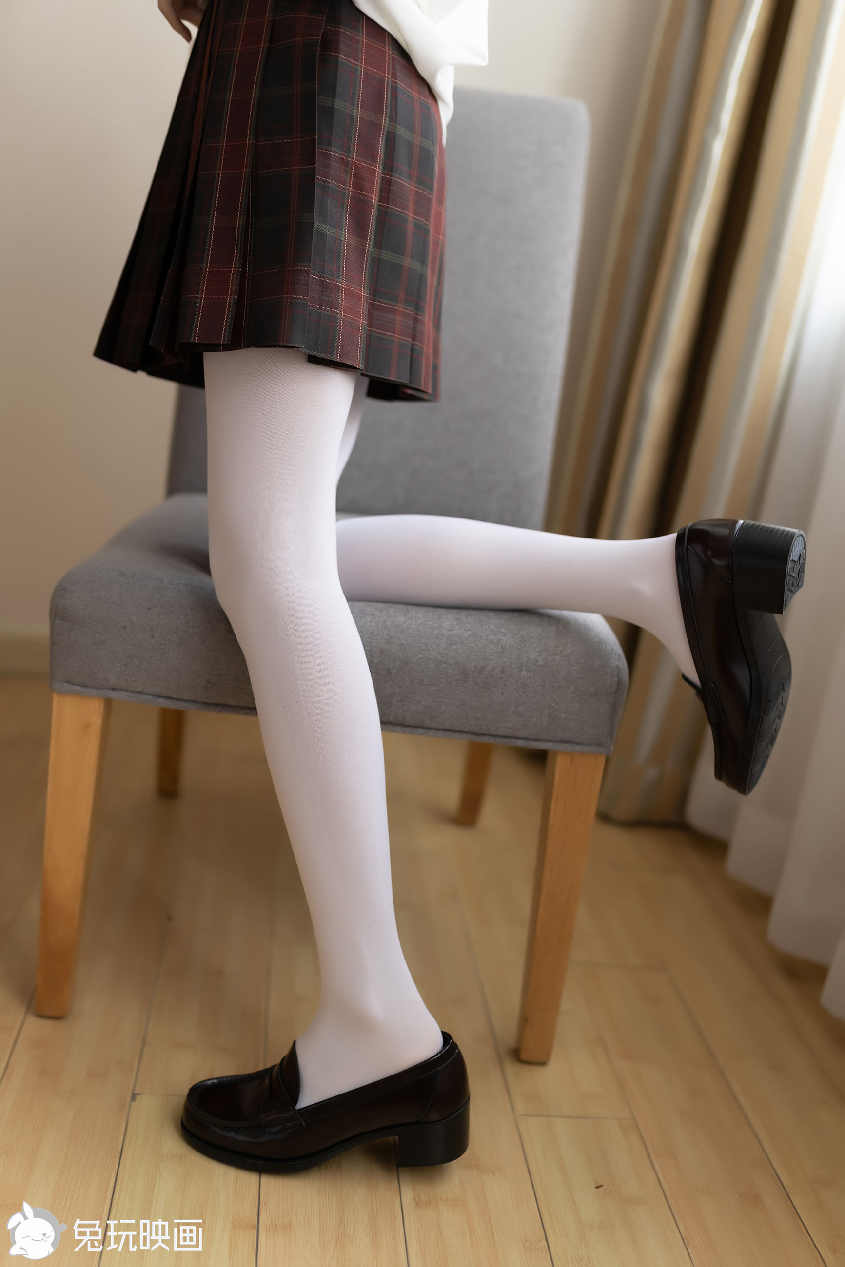 [兔玩映画]_-_白丝和制服裙-写真图集共40P 8