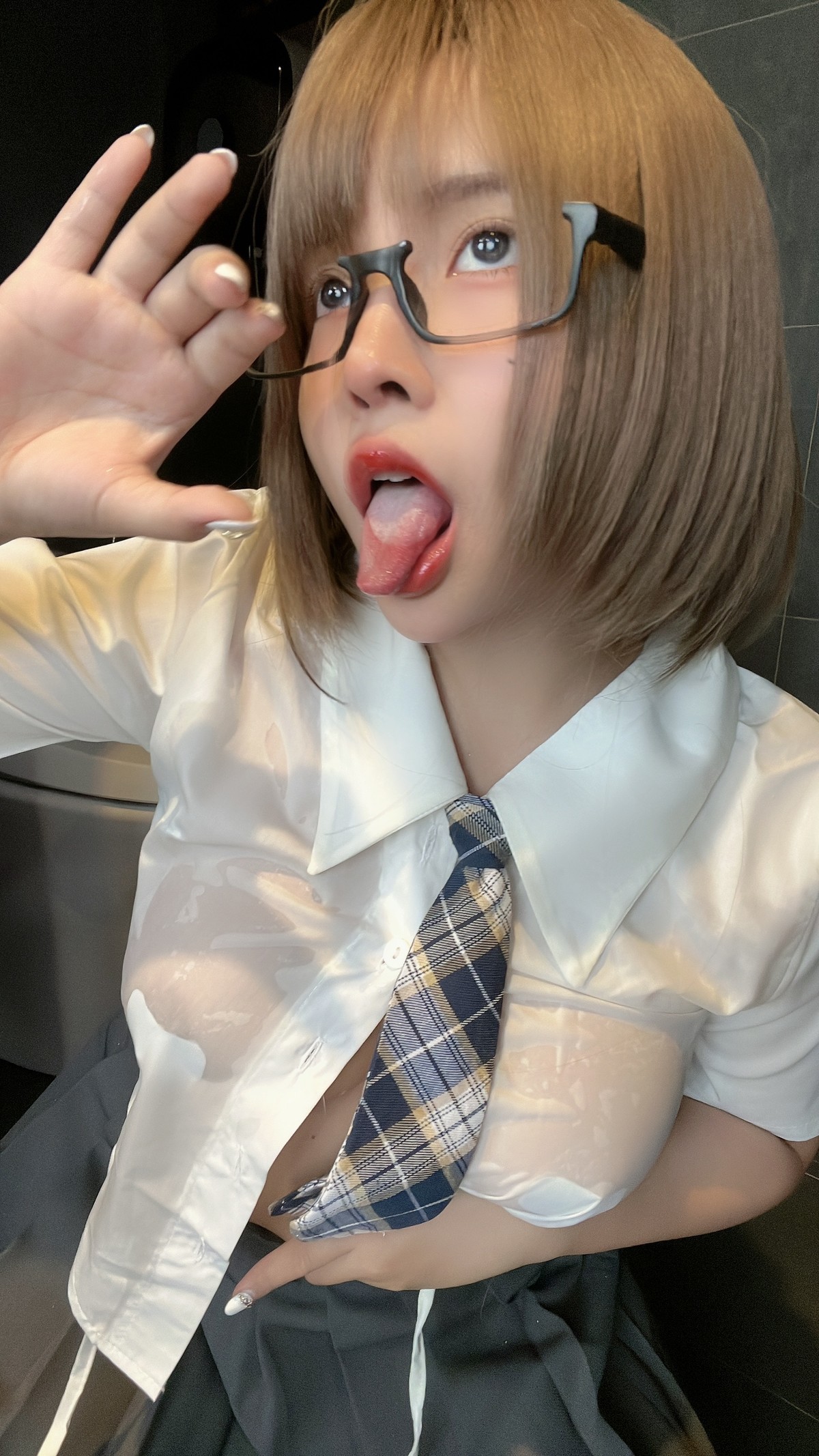Cosplay SayoMomo小桃 Public WC After School 16
