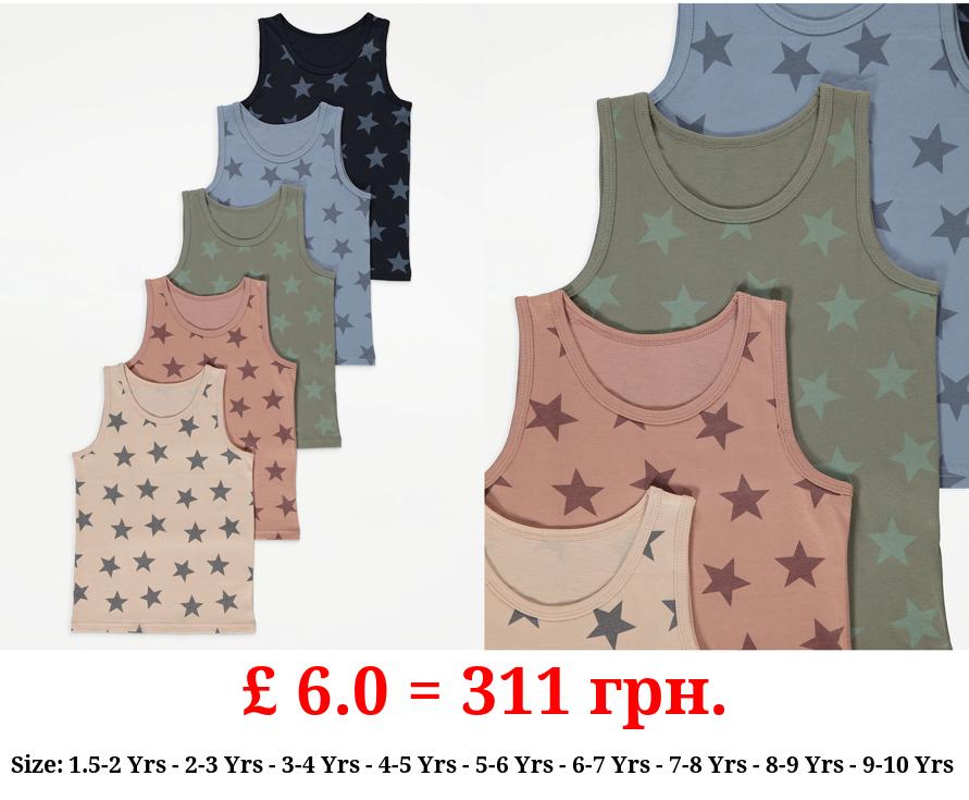 Star Vests 5 Pack