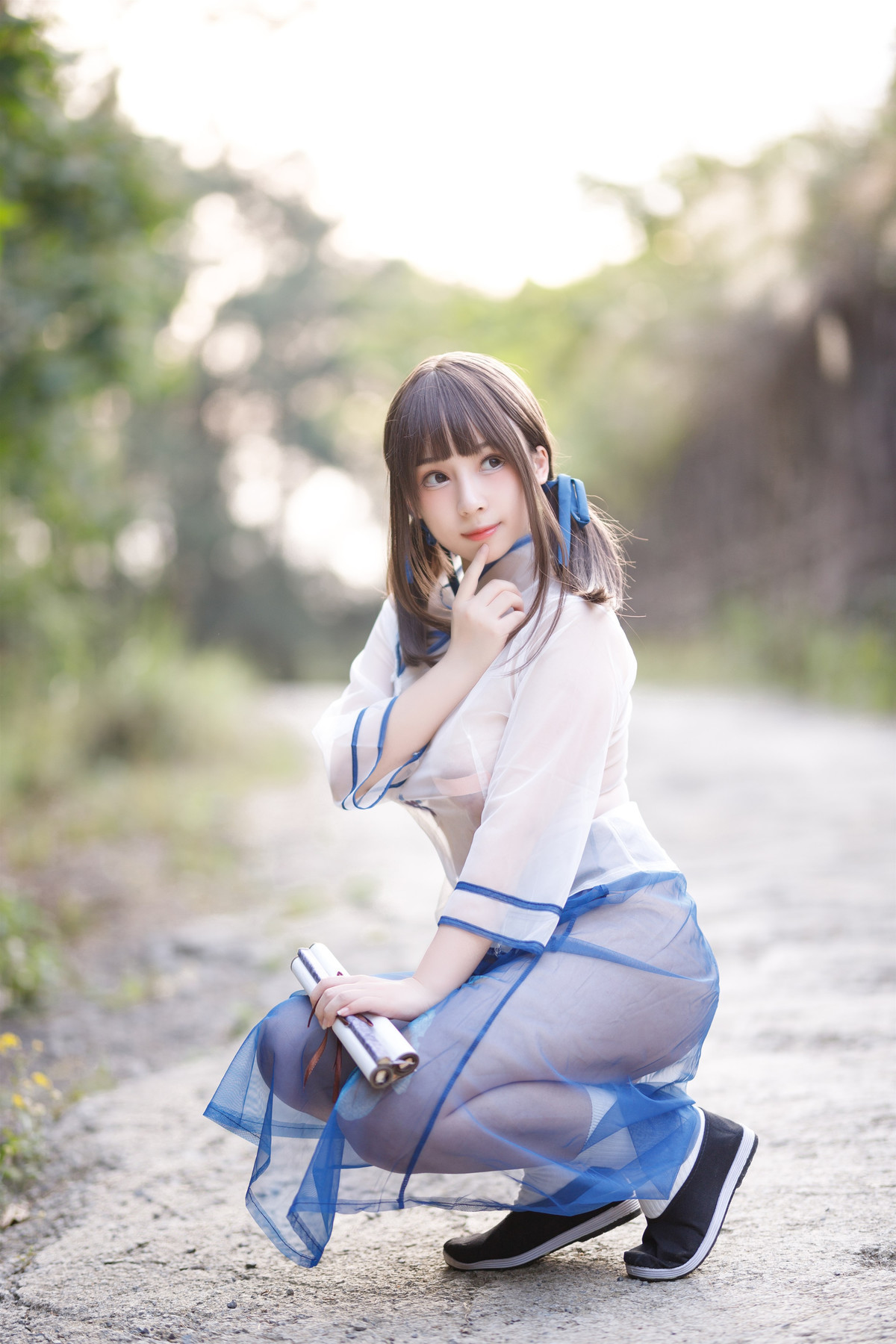Cosplay 胡桃猫Kurumineko 乡野小娇妻 10
