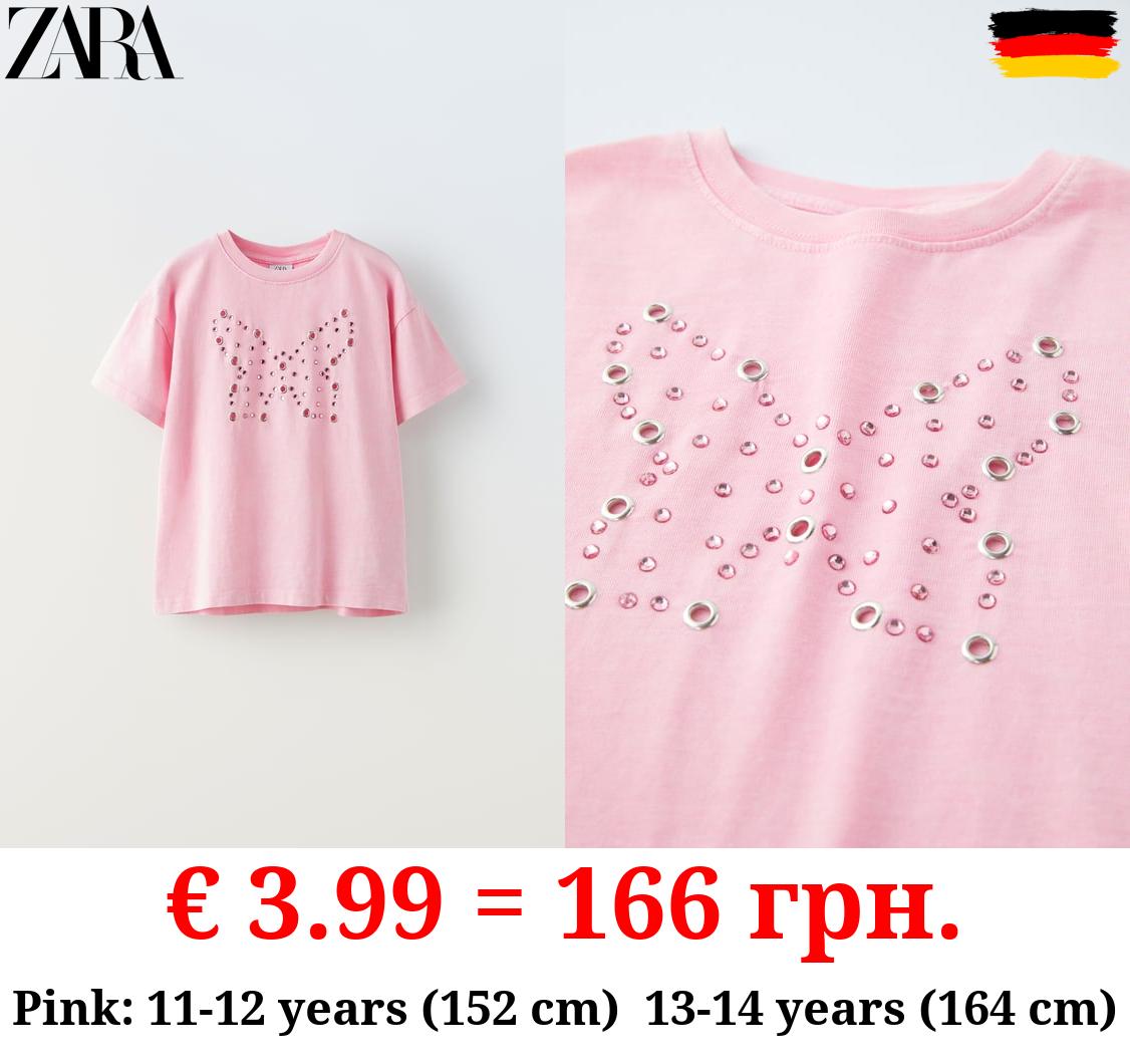 HEART APPLIQUÉ T-SHIRT