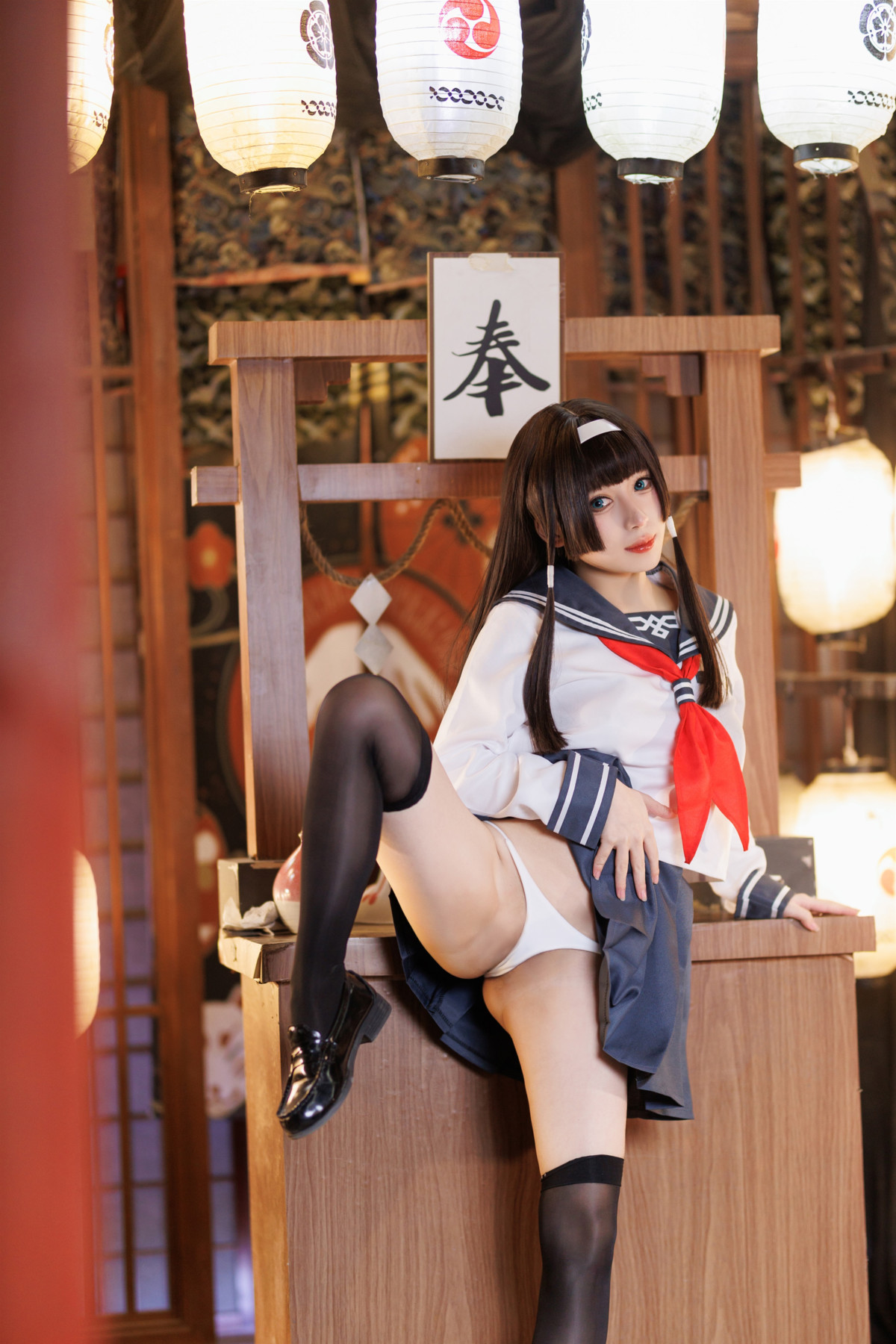 Cosplay 胡桃猫Kurumineko 美少女万华镜 理与迷宫的少女 Set.02 19