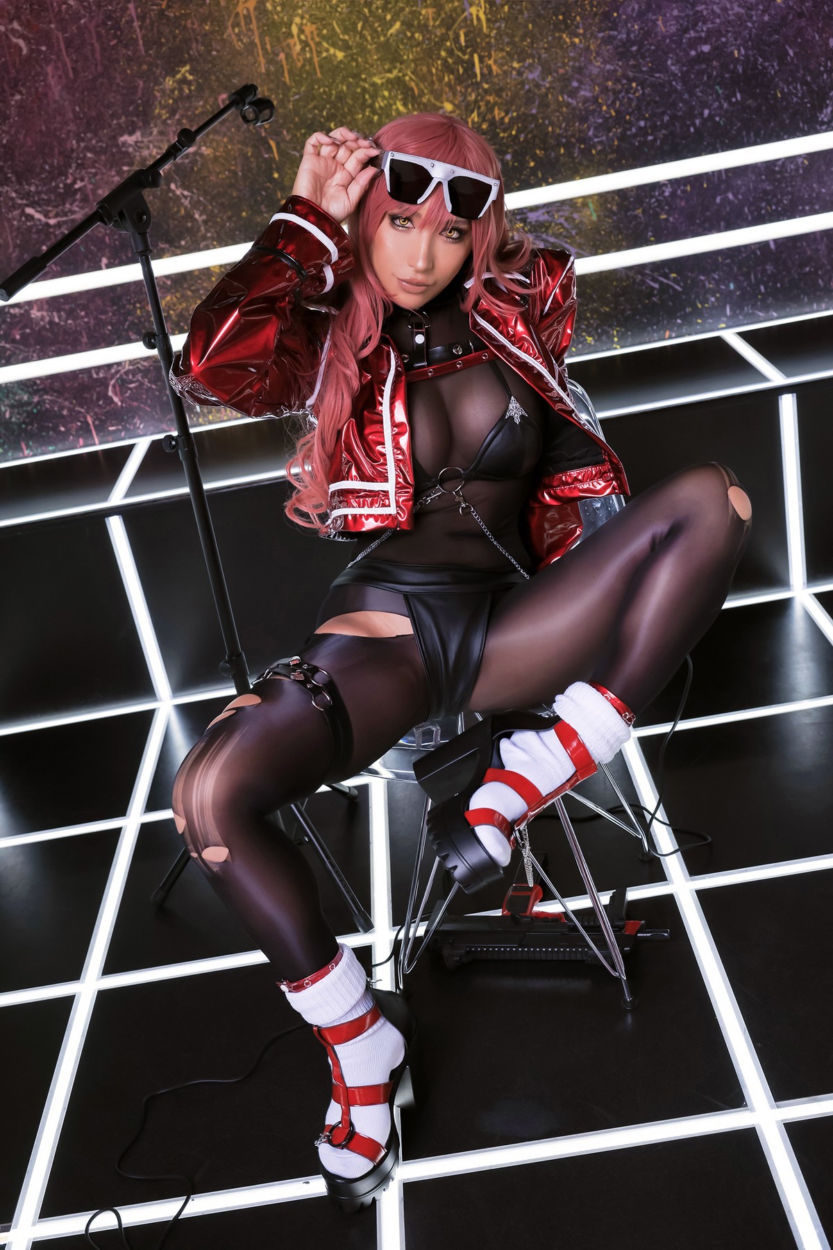 Cosplay Nonsummerjack Punch line Set.01 17