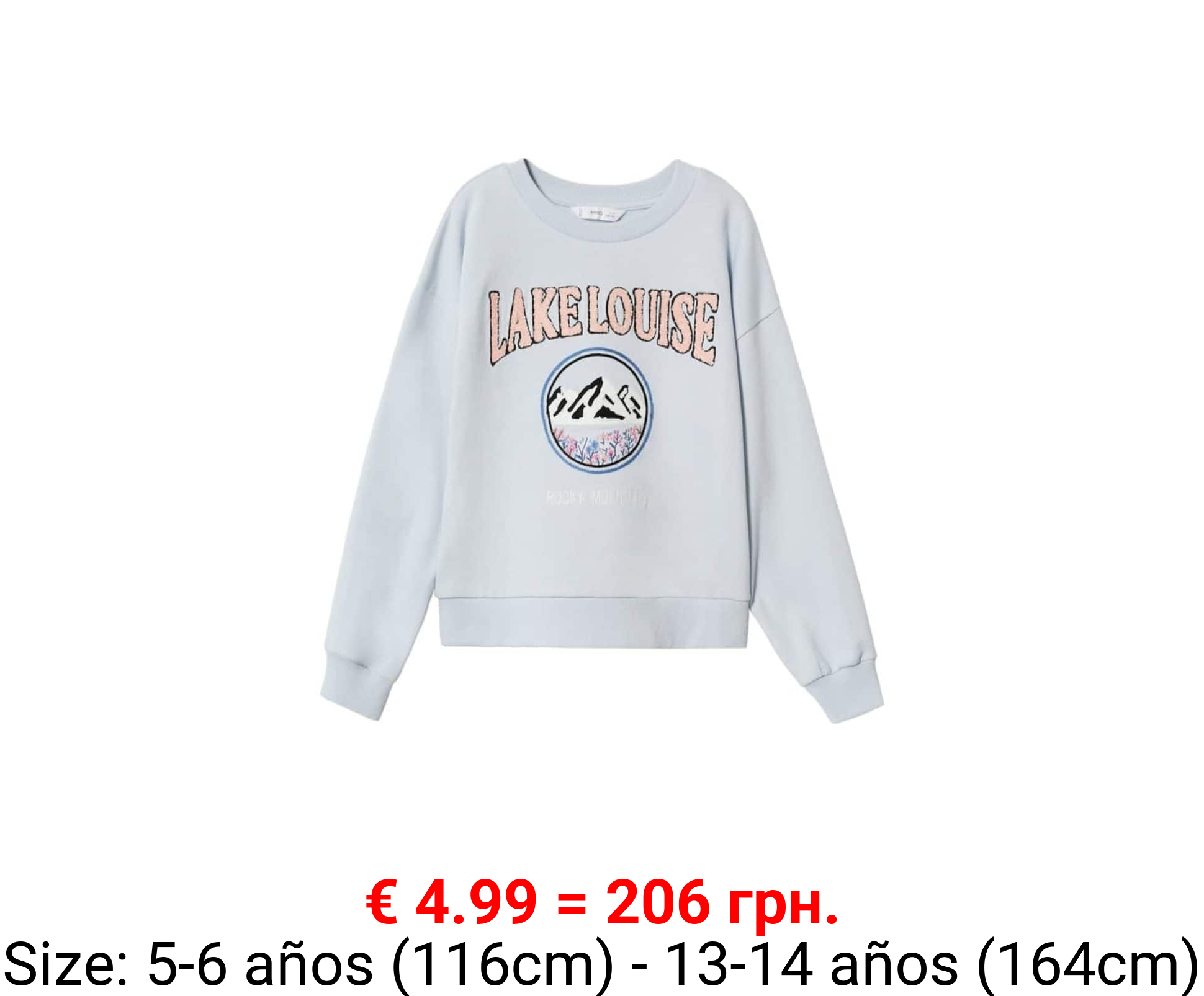 Sudadera estampado relieve