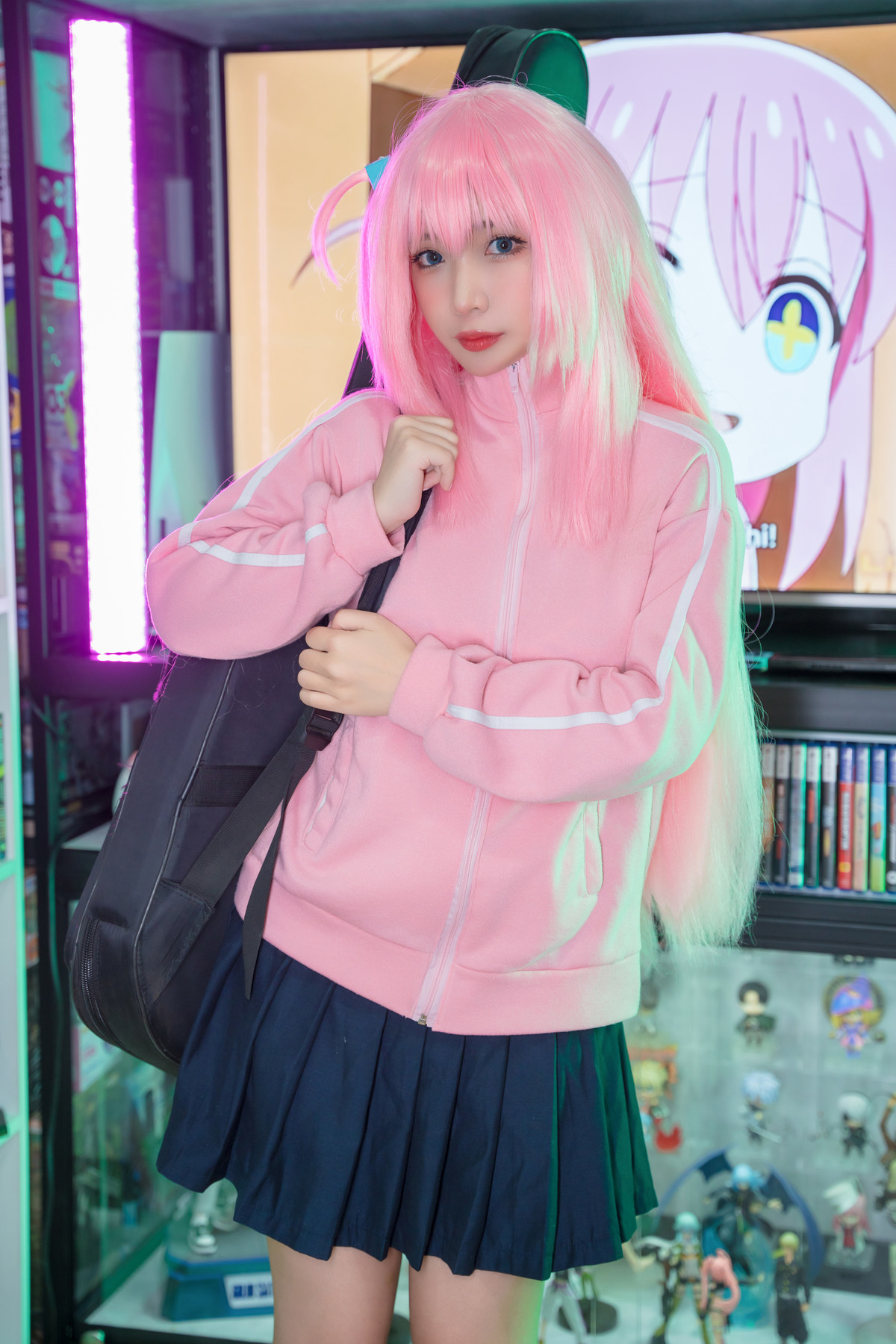 Cosplay-UmekoJ-Hitori-Gotou-後藤ひとり-05-02