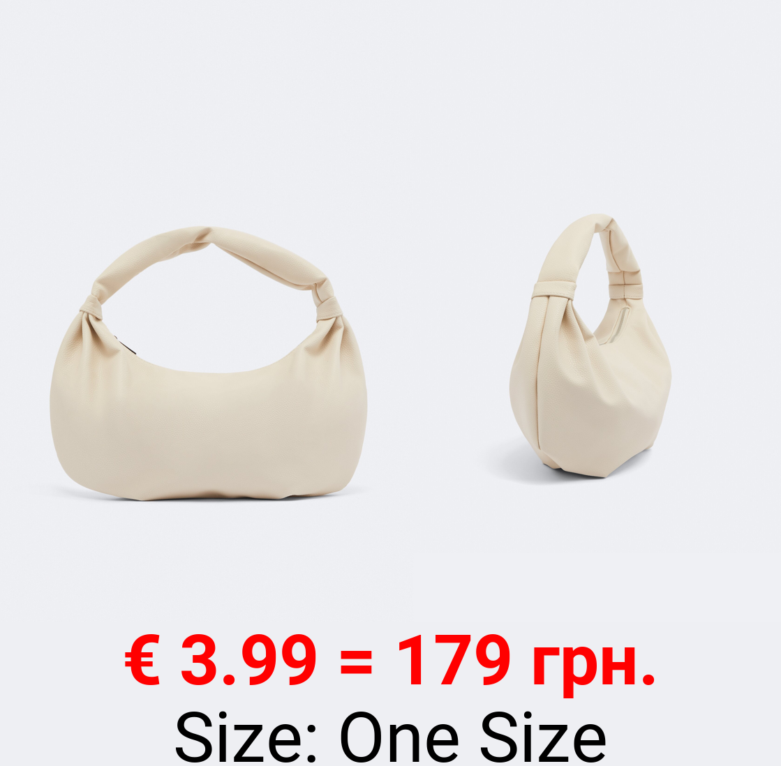 Bag with shoulder knots
