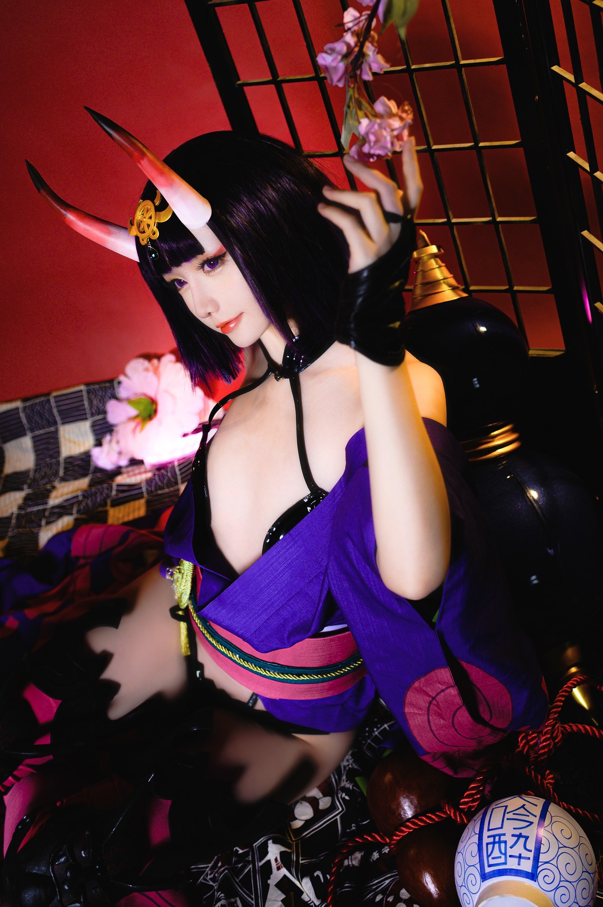Cosplay 星之迟迟Hoshilily 酒吞原皮 5