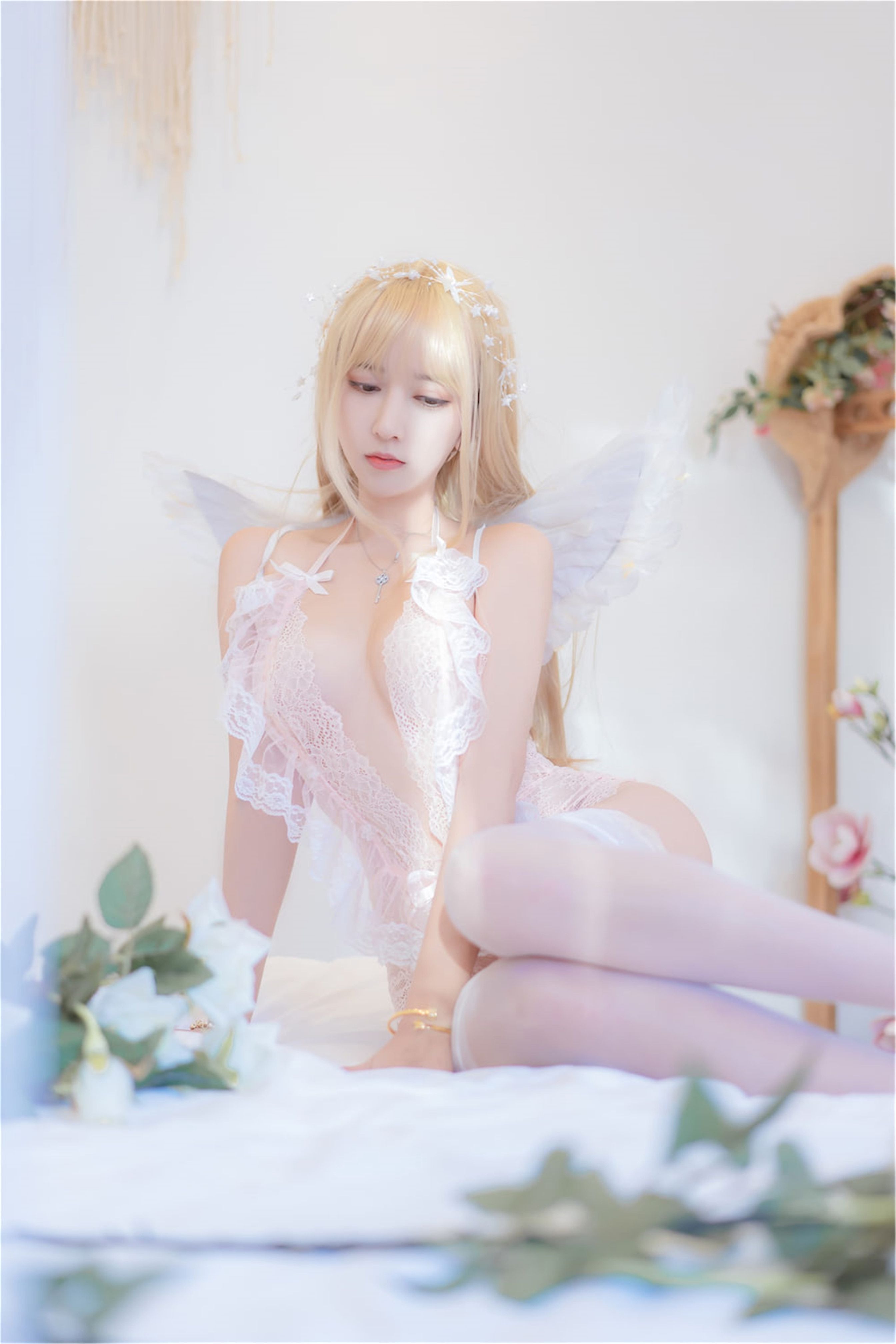 过期米线线喵 - 粉天使 [51P] 19