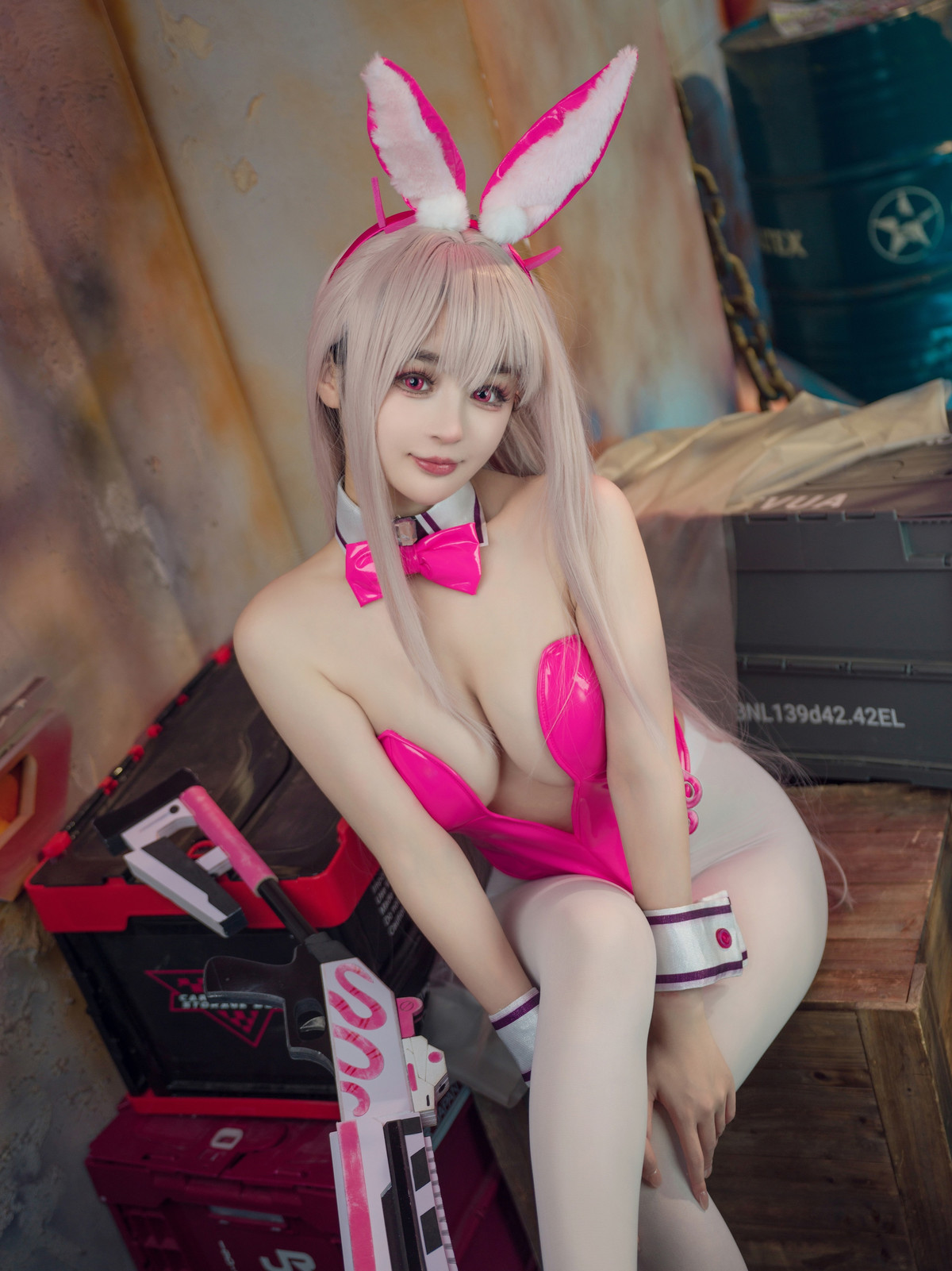 Cosplay 桜井宁宁 Viper Bunny 毒蛇兔女郎 36