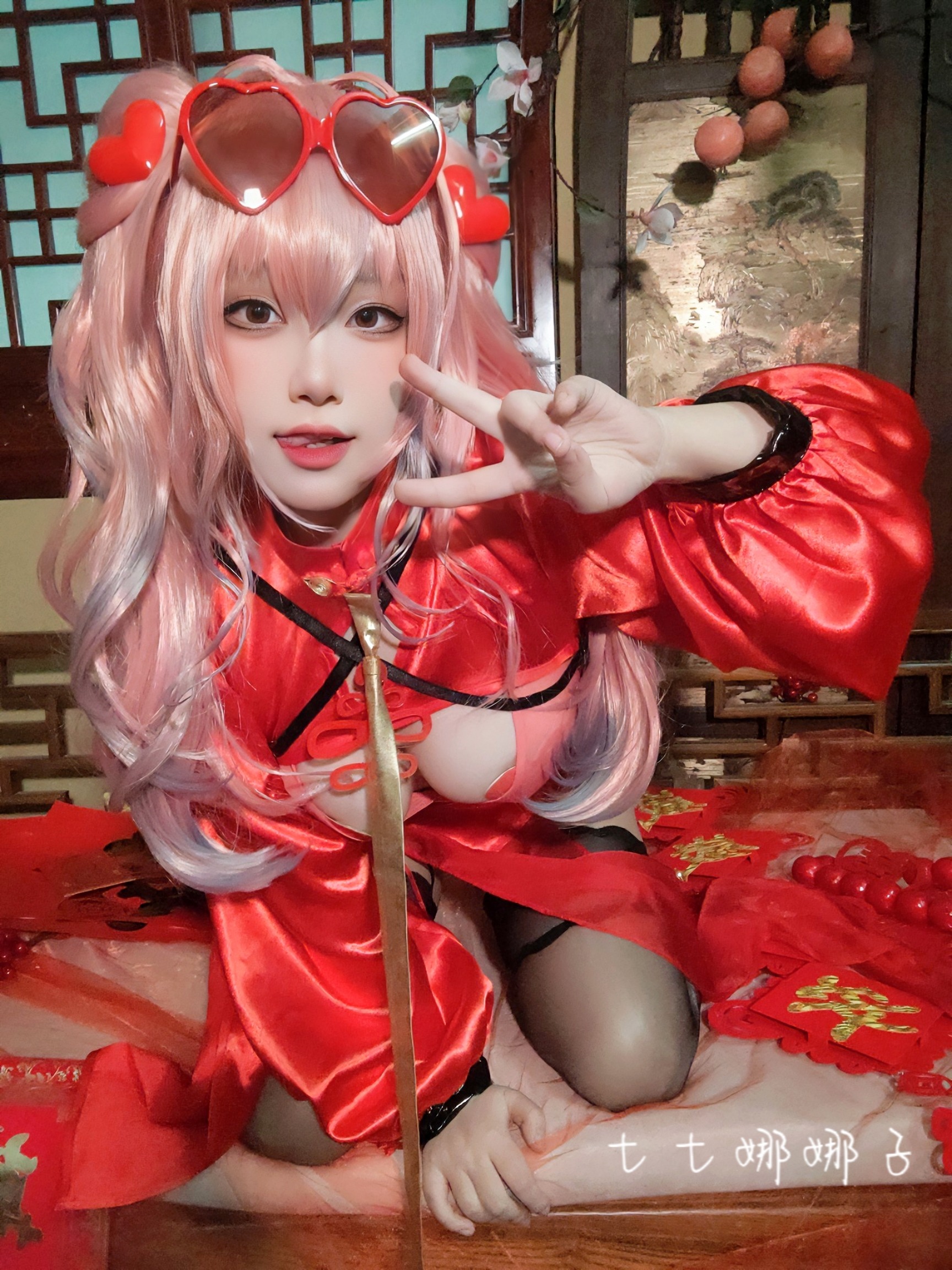 七七娜娜子 布莱默顿新春旗袍 [108P6V-770MB] 81