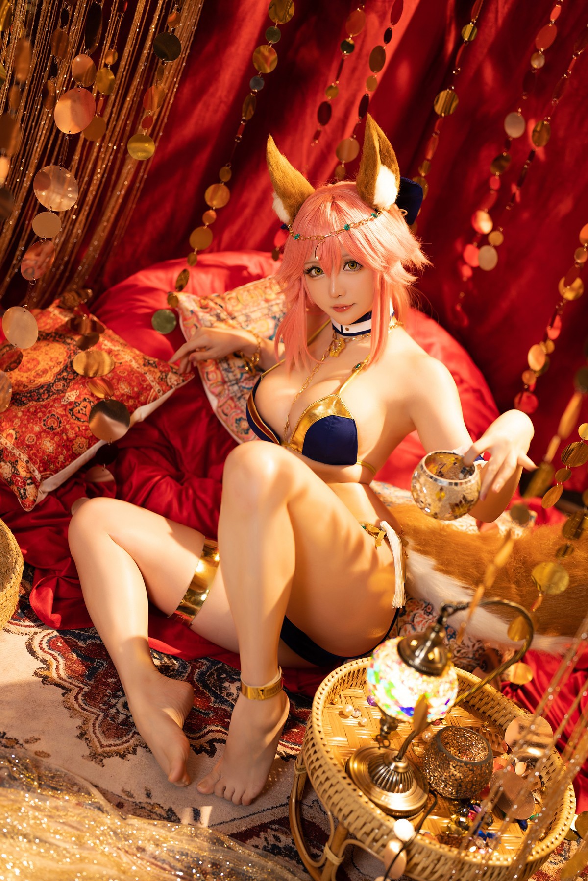 星之迟迟 Cosplay 玉藻前舞娘 26