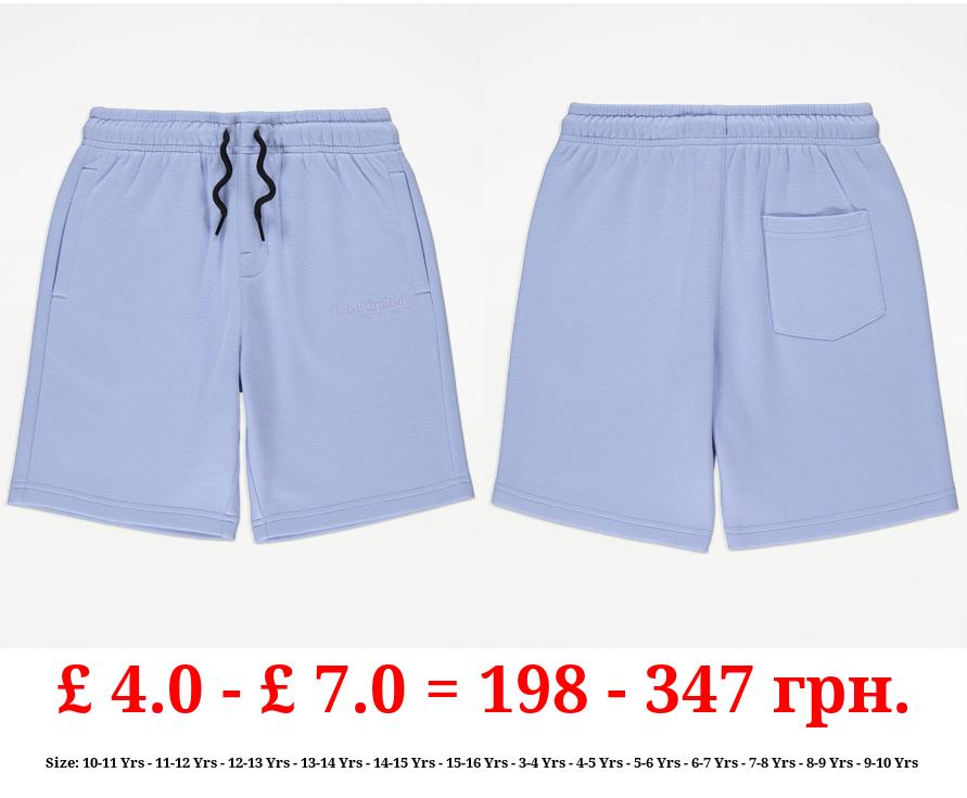 Light Blue Un-Limited Division Jersey Shorts