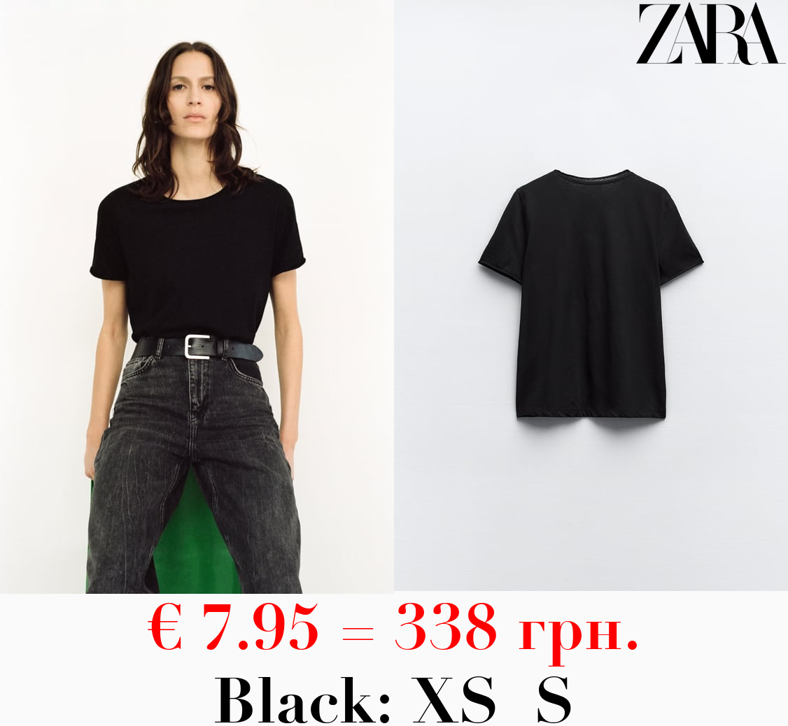 FITTED FADED T-SHIRT