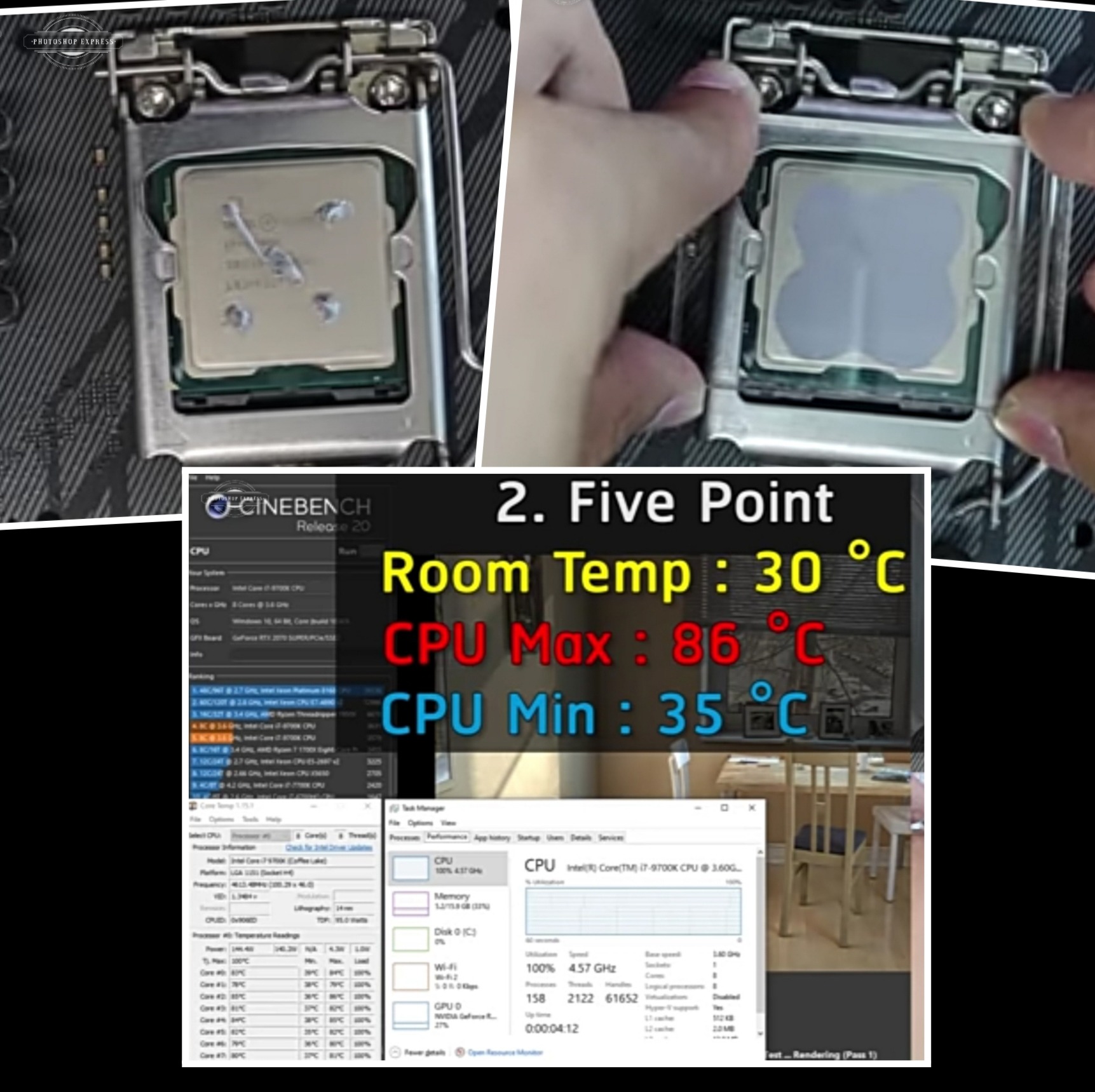 ️ How to properly apply thermal paste to the processor