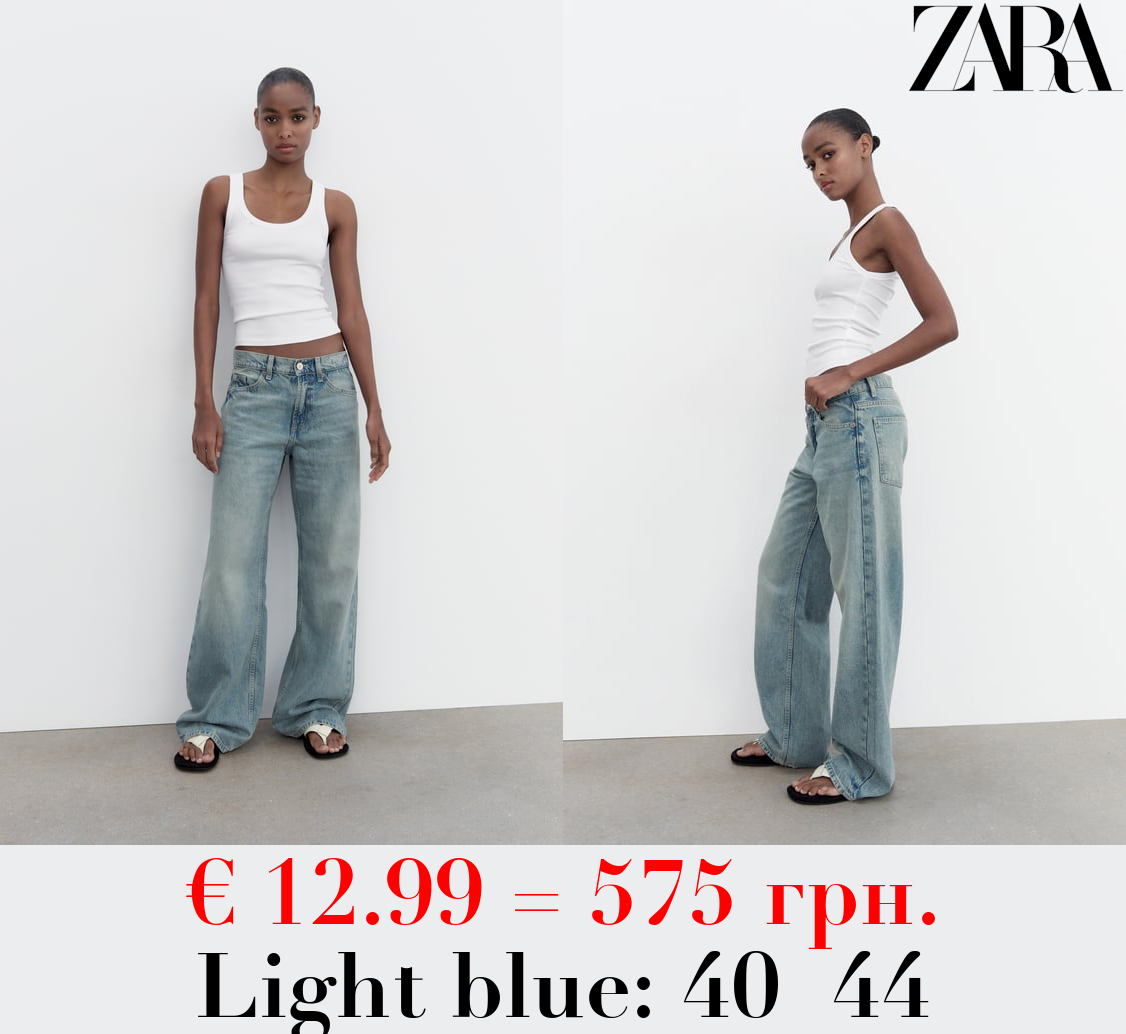 TRF RELAXED FIT MID-RISE JEANS