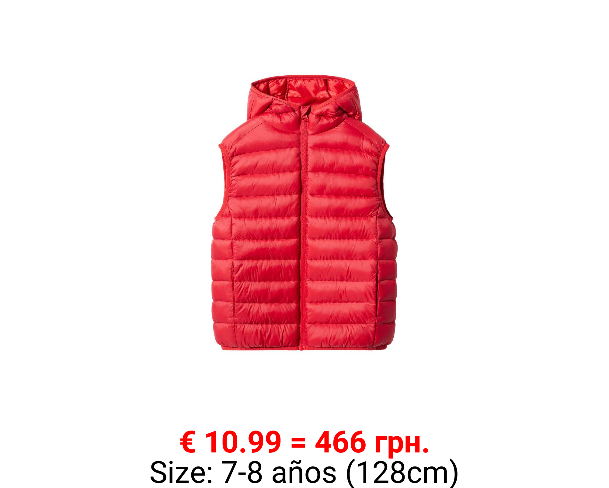 Chaleco acolchado capucha