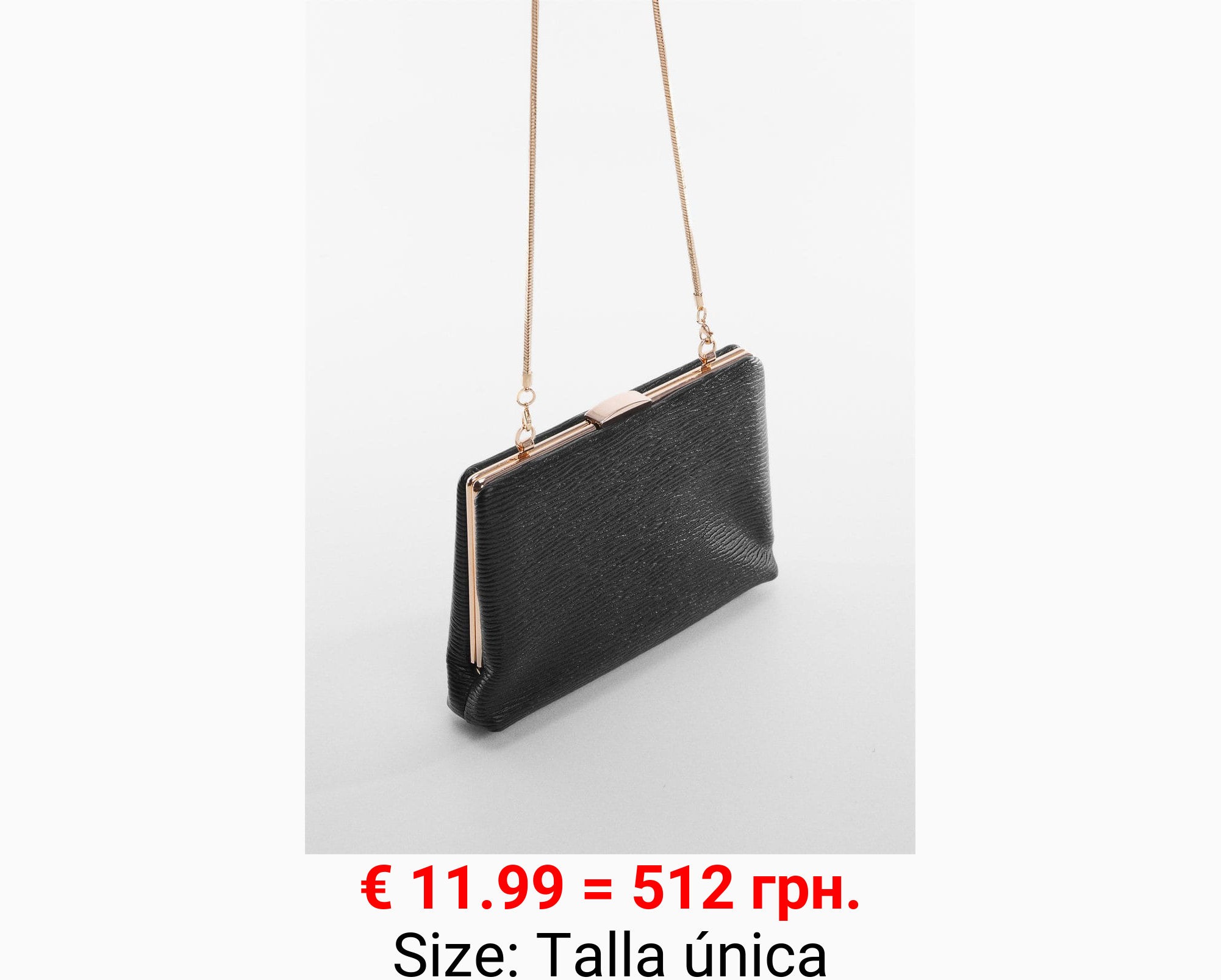 Bolso clutch cadena