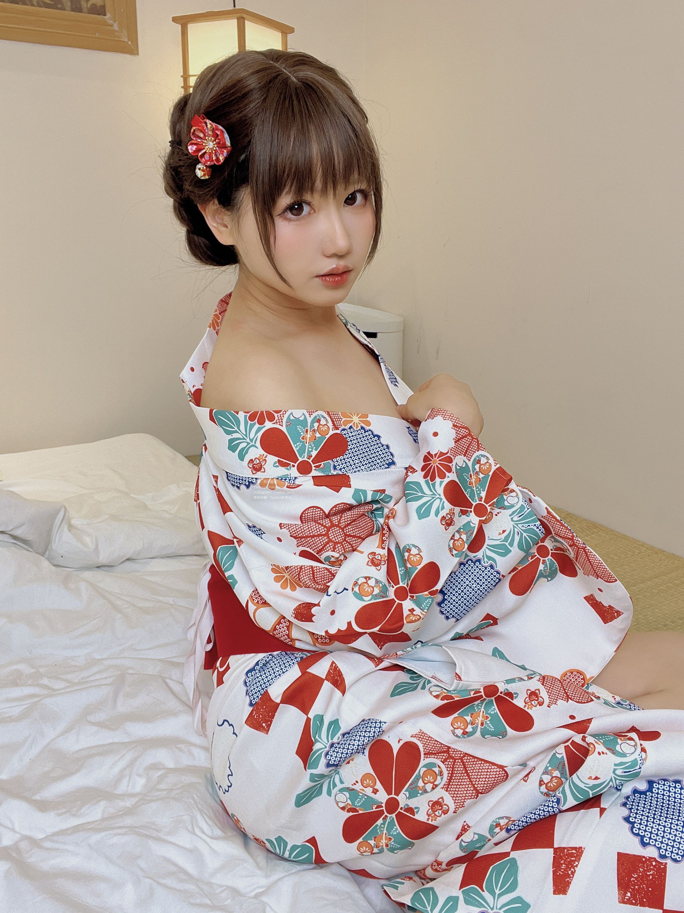 喵子Nyako #Nyako喵子 电子版41 和风烂漫 自拍 44