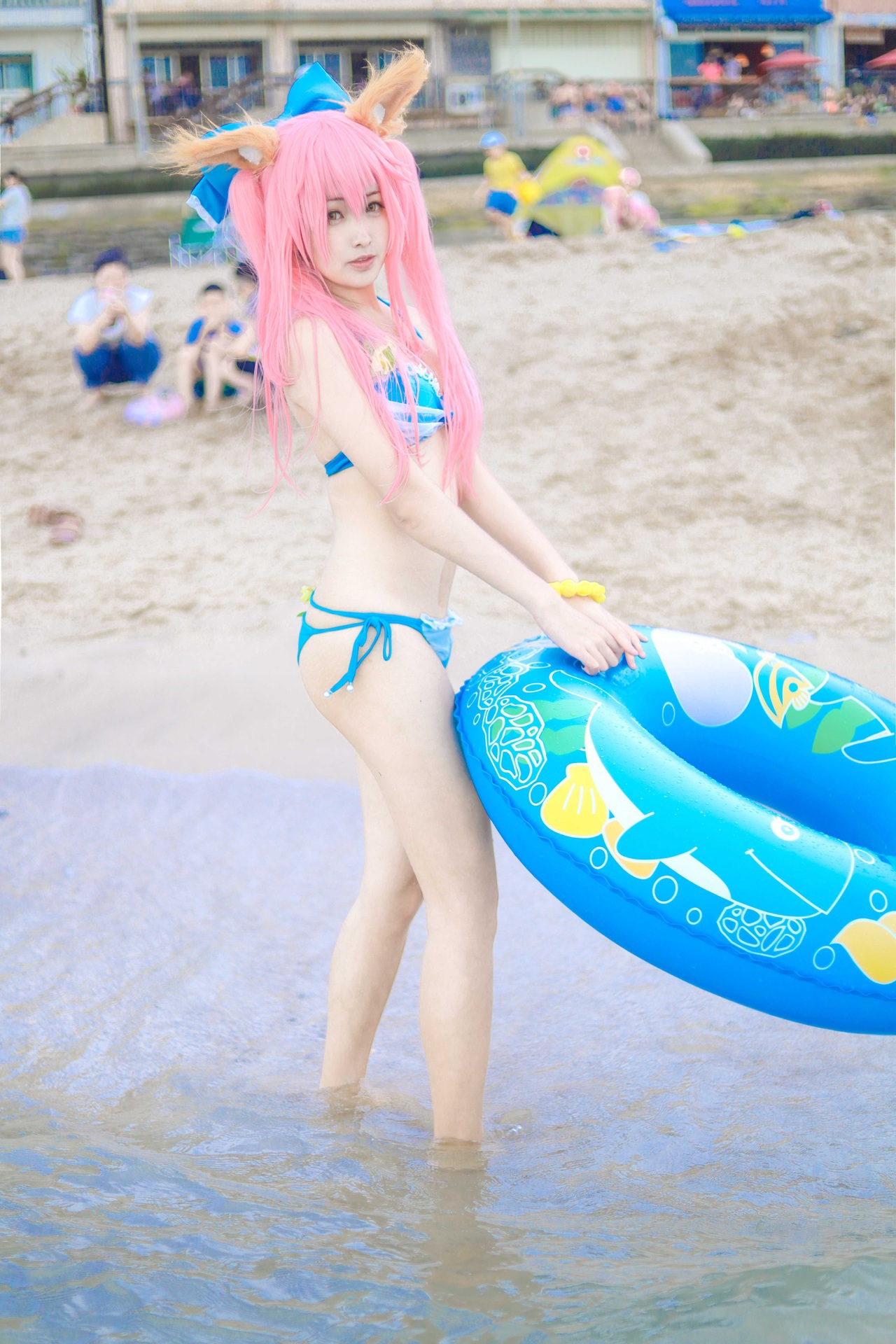 [毛毛喵 momocat] Tamamo no Mae Ver.Swimsuit 23