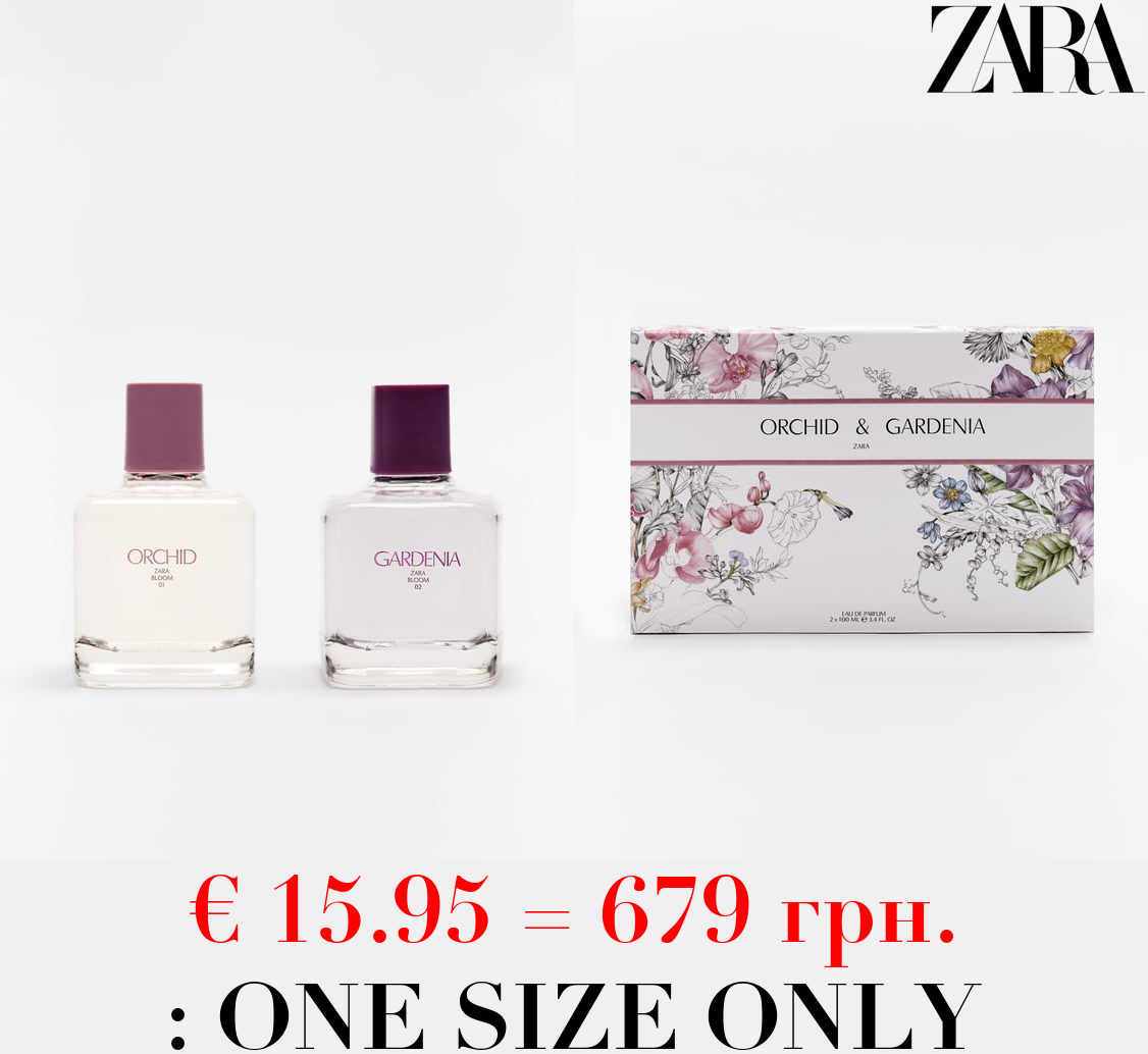 GARDENIA 90 ML / 3.04 oz + ORCHID 90 ML / 3.04 oz