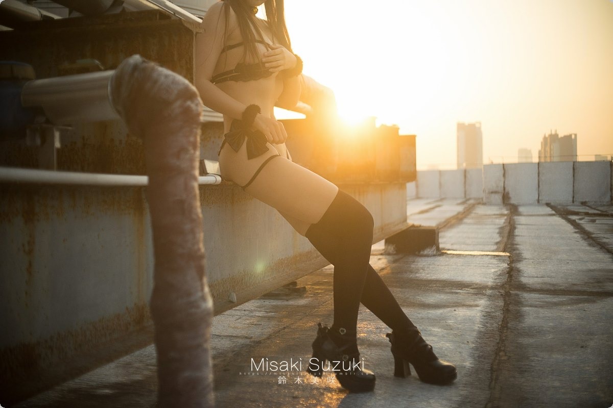 [福利姬] 铃木美咲 - 少女的天台露出[36P] 15