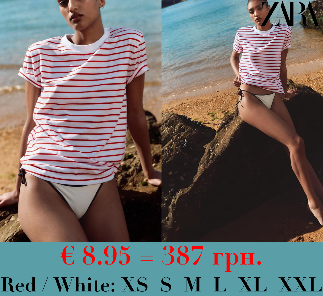 COTTON T-SHIRT WITH ENZYME FINISH