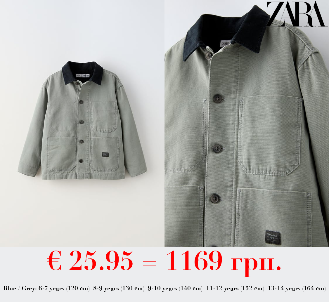 CANVAS OVERSHIRT