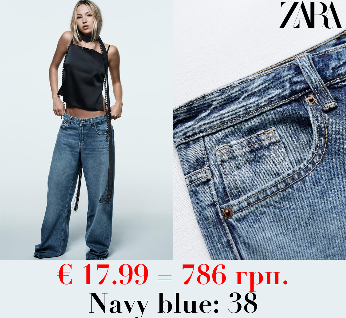 TRF RELAXED FIT MID-RISE JEANS