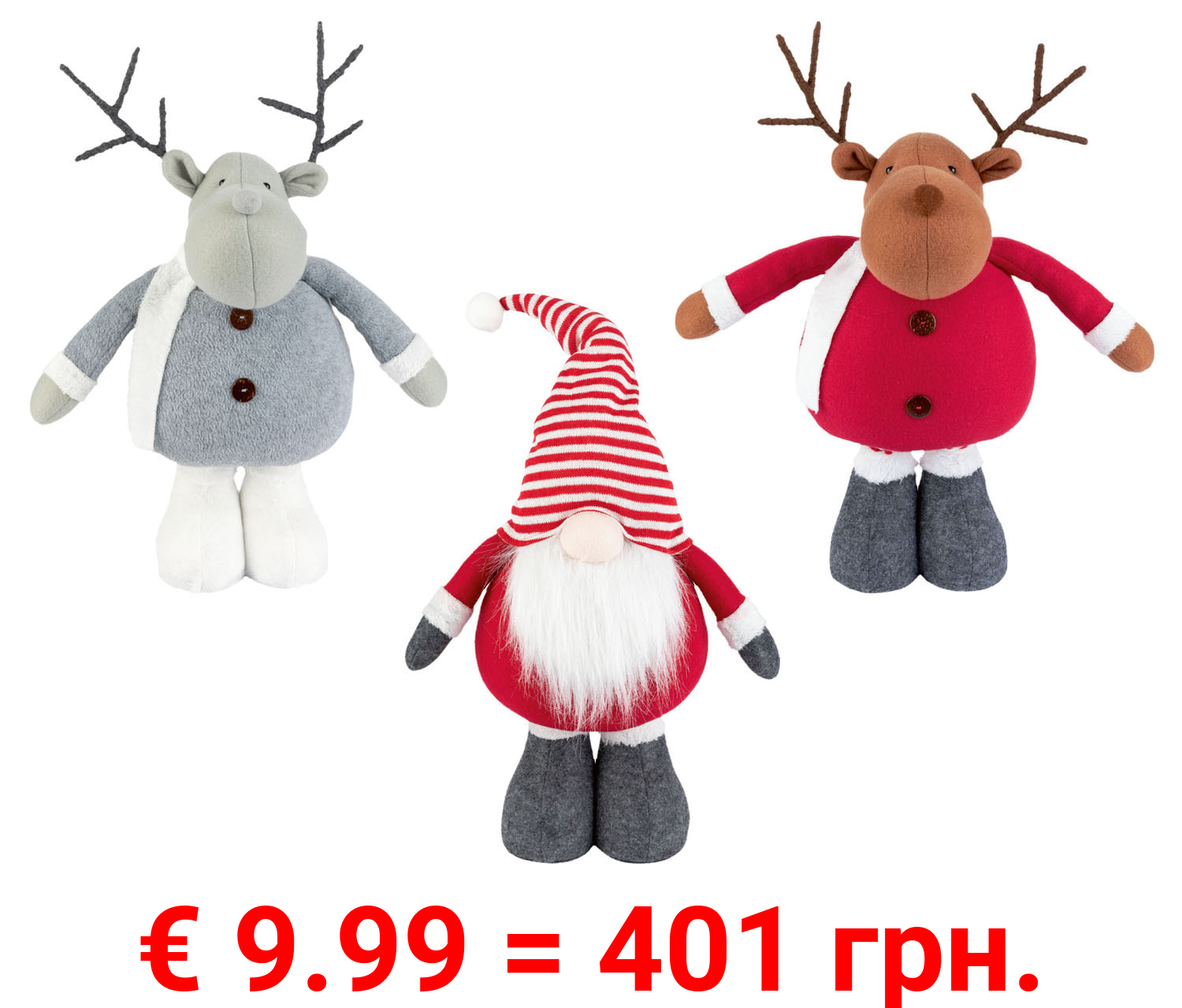 LIVARNO home Deko-Wichtel / Deko-Rentier