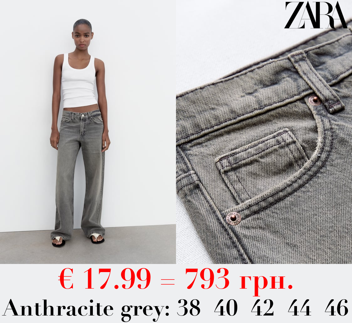 TRF RELAXED FIT MID-RISE JEANS