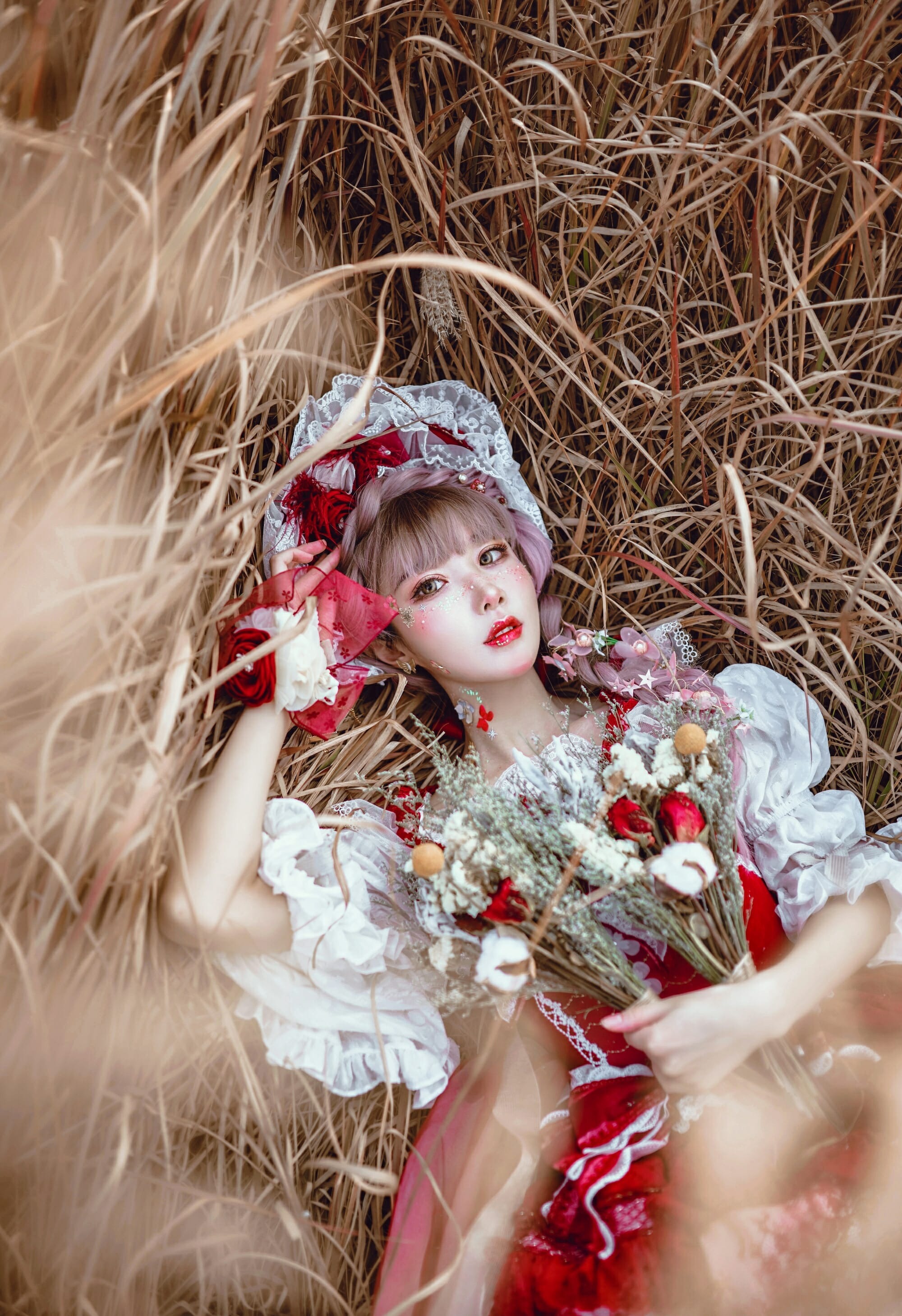 阿包也是兔娘-lolita红裙 [12P] 6