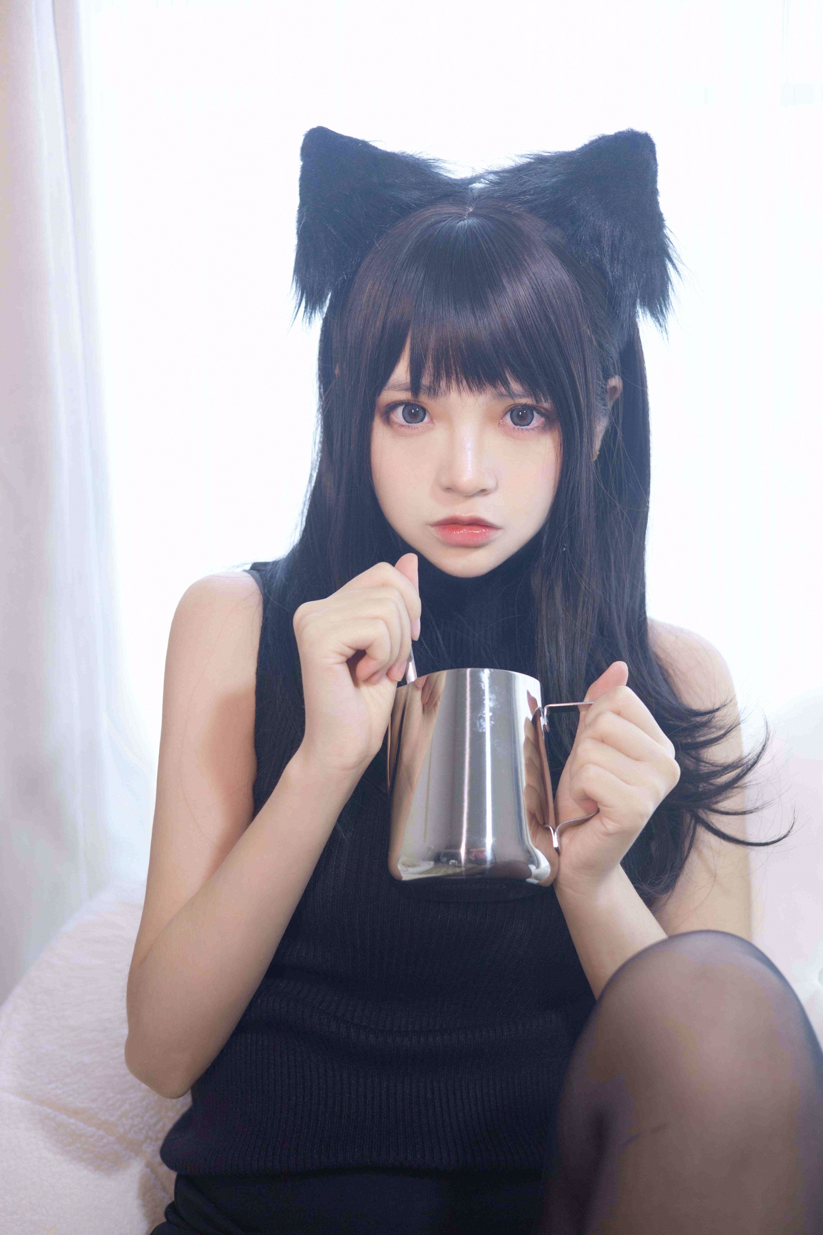 疯猫ss - NO.92 黑毛衣少女 [80P-1.17GB] 13