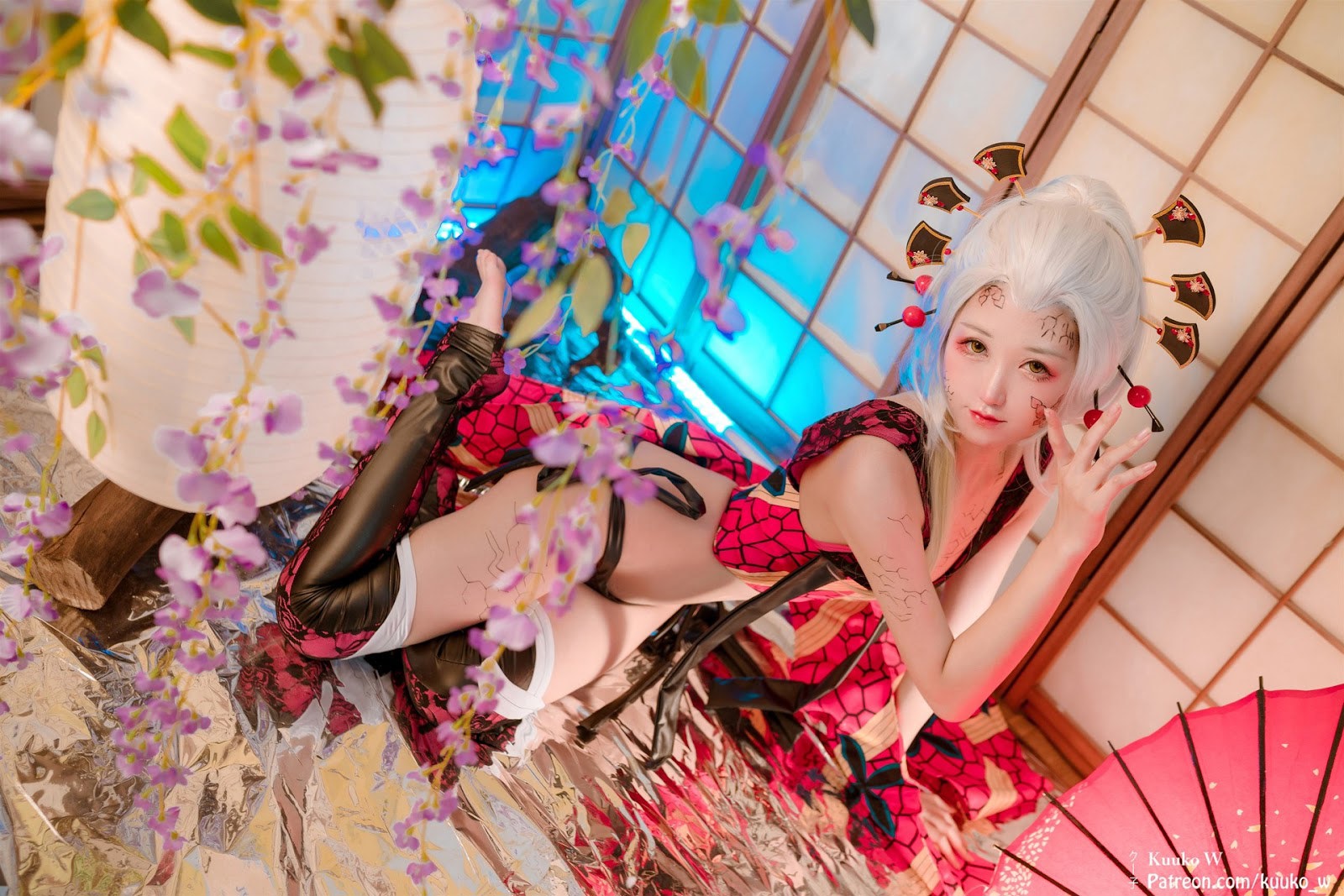 Cosplay KuukoW クー子 Daki 堕姫 18