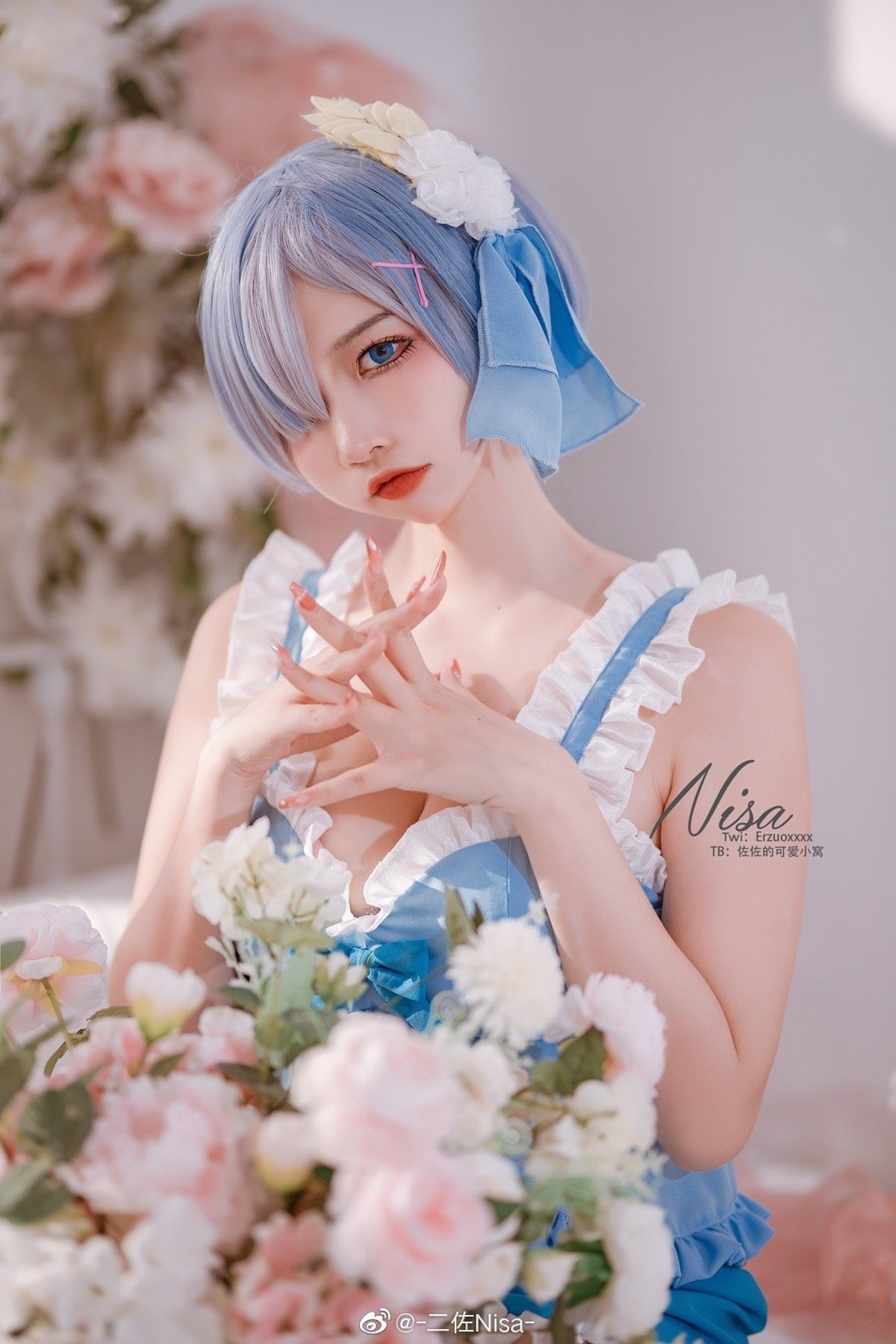 二佐Nisa Cosplay 蕾姆 3