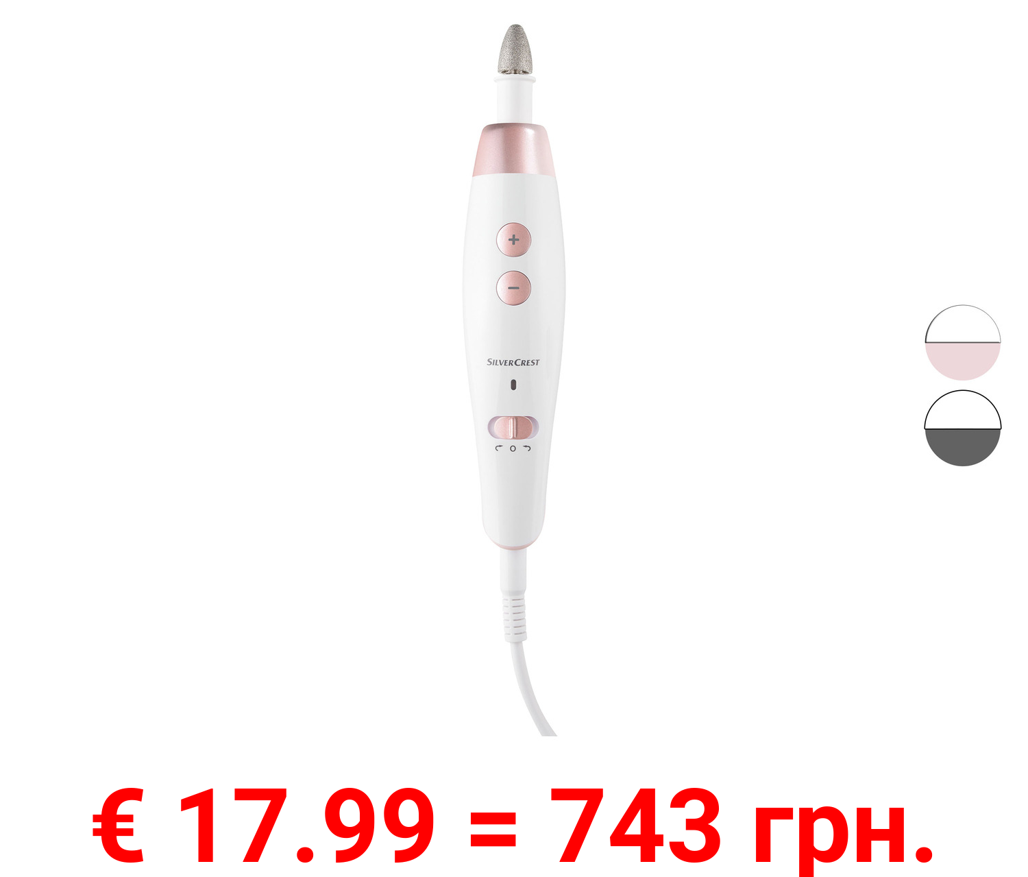 SILVERCREST® PERSONAL CARE Maniküre-Pediküre-Set »SMPS 7 E1«, 7 Aufsätze