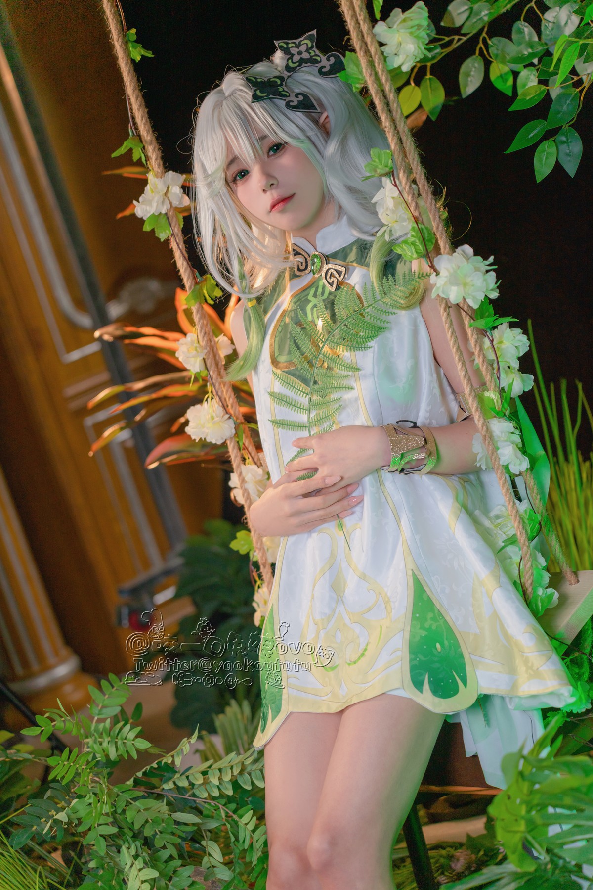 Cosplay 黏黏团子兔 万年萝莉纳西妲 5