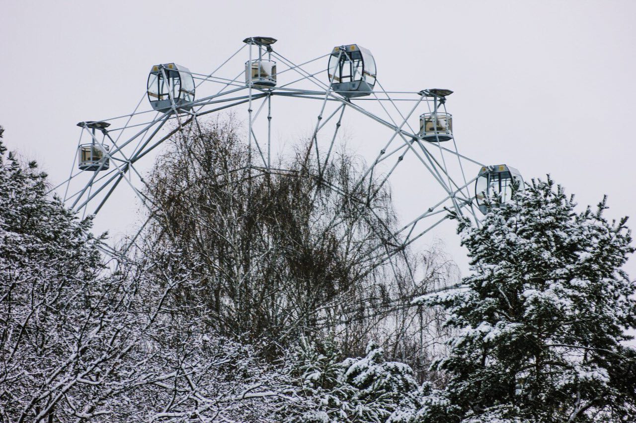 Сормовский парк зимой Нижний Новгород