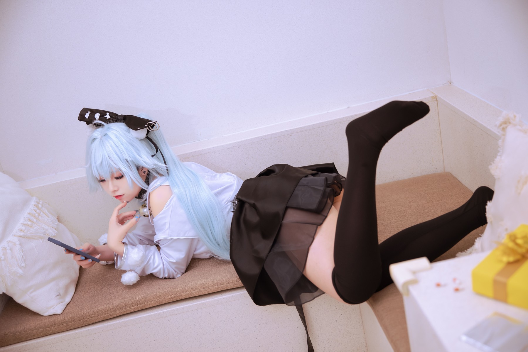 Cosplay G44不会受伤 芙洛伦白情 8