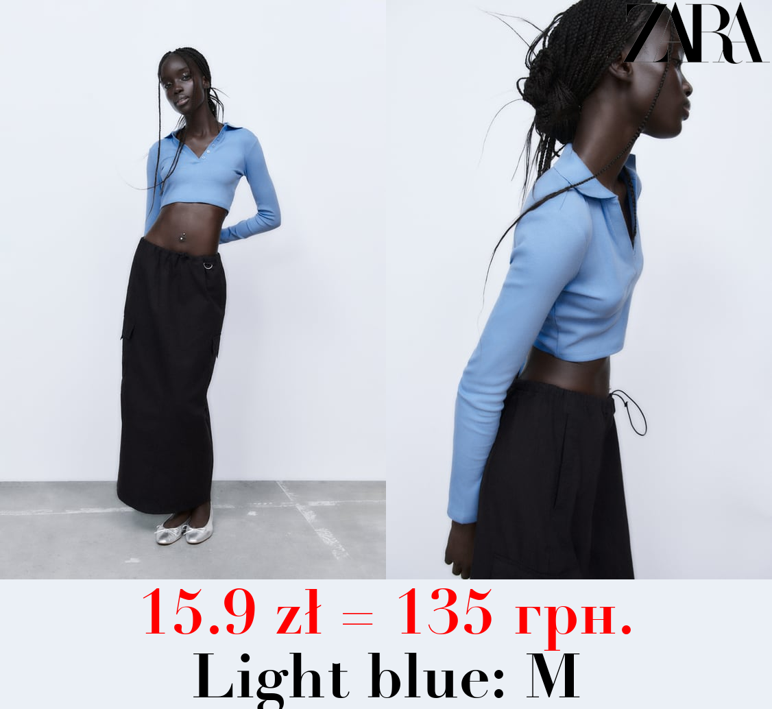 POLO SHIRT WITH RIBBED TRIMS