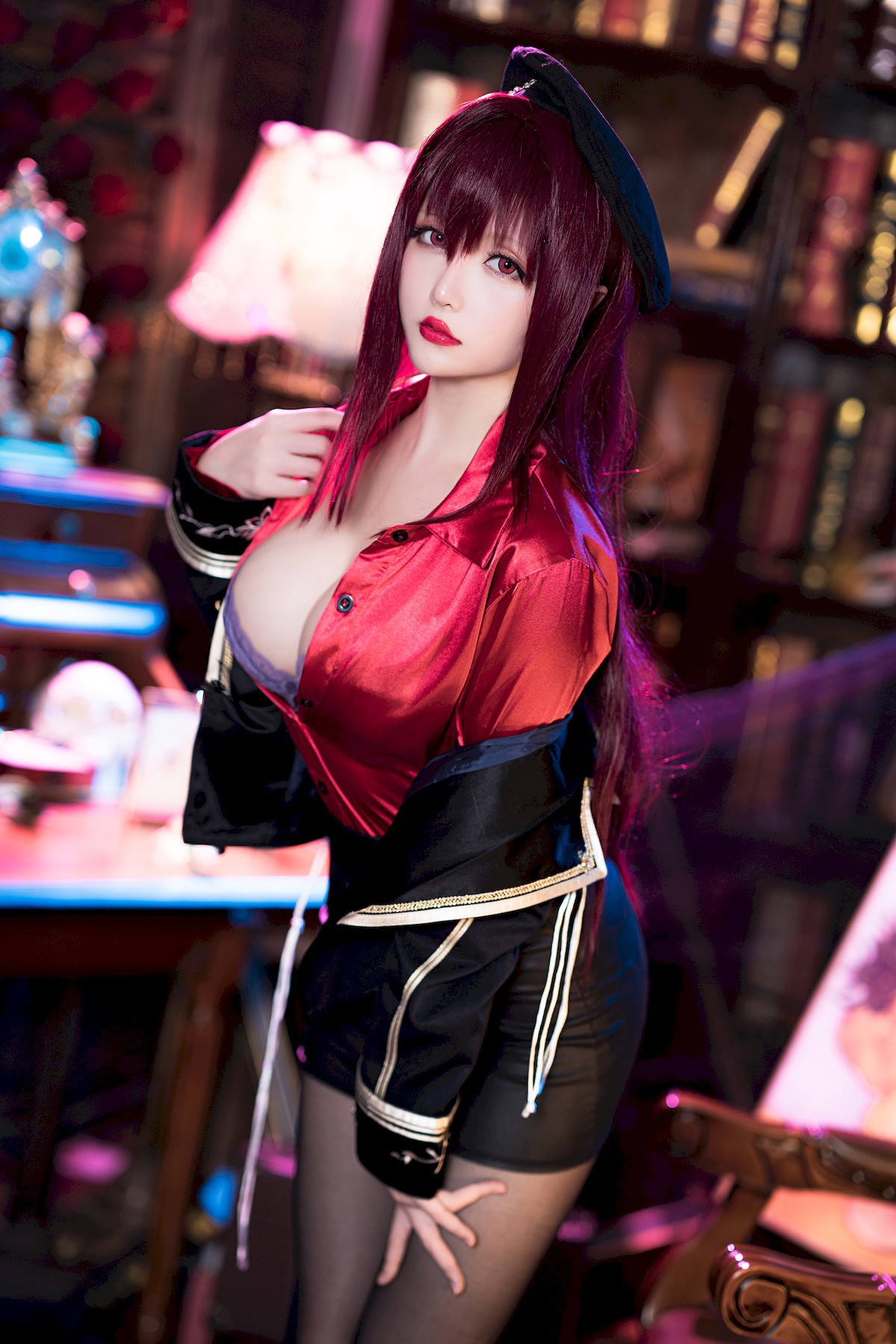 星之迟迟 Cosplay 斯卡哈 真红教枪 23