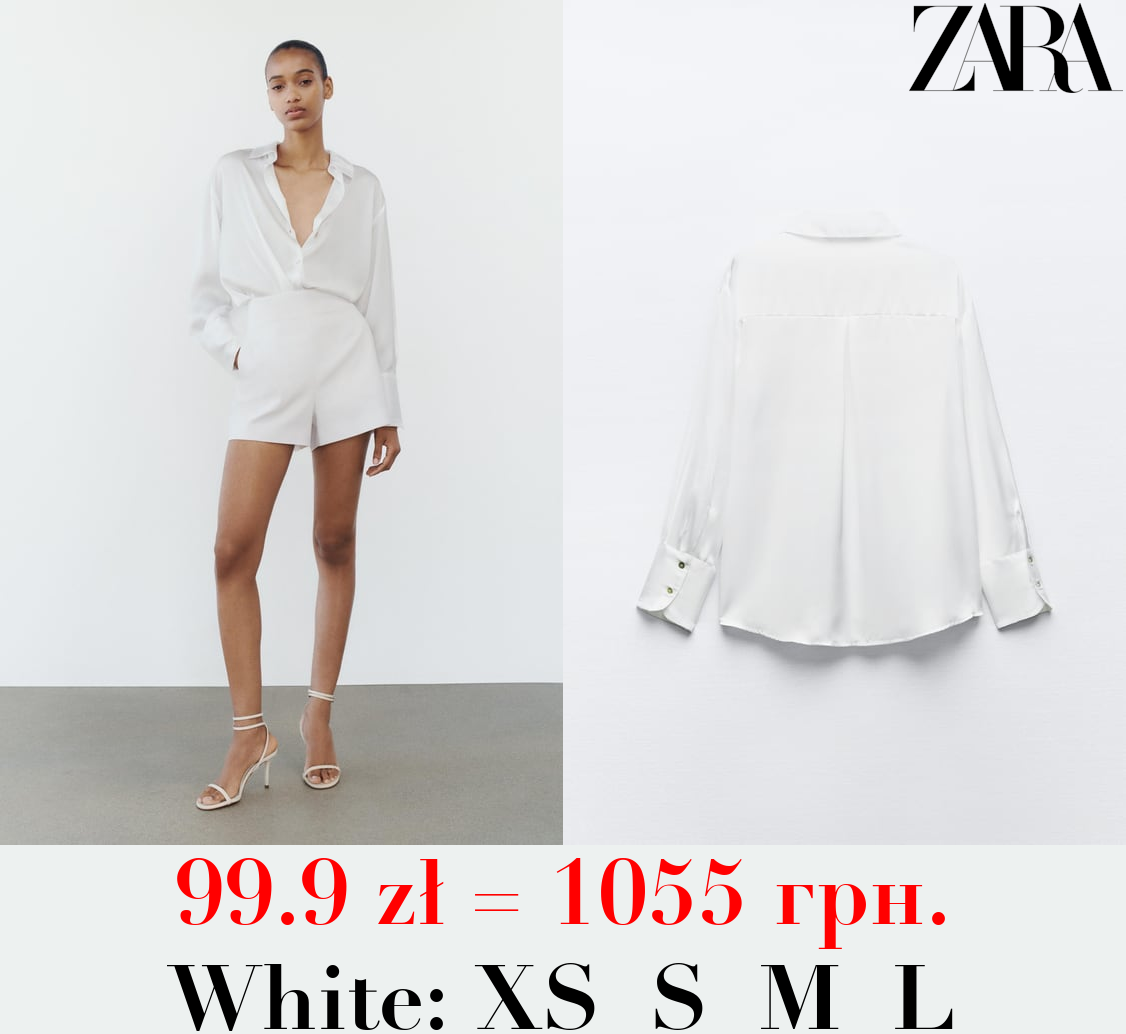 BASIC SATIN SHIRT